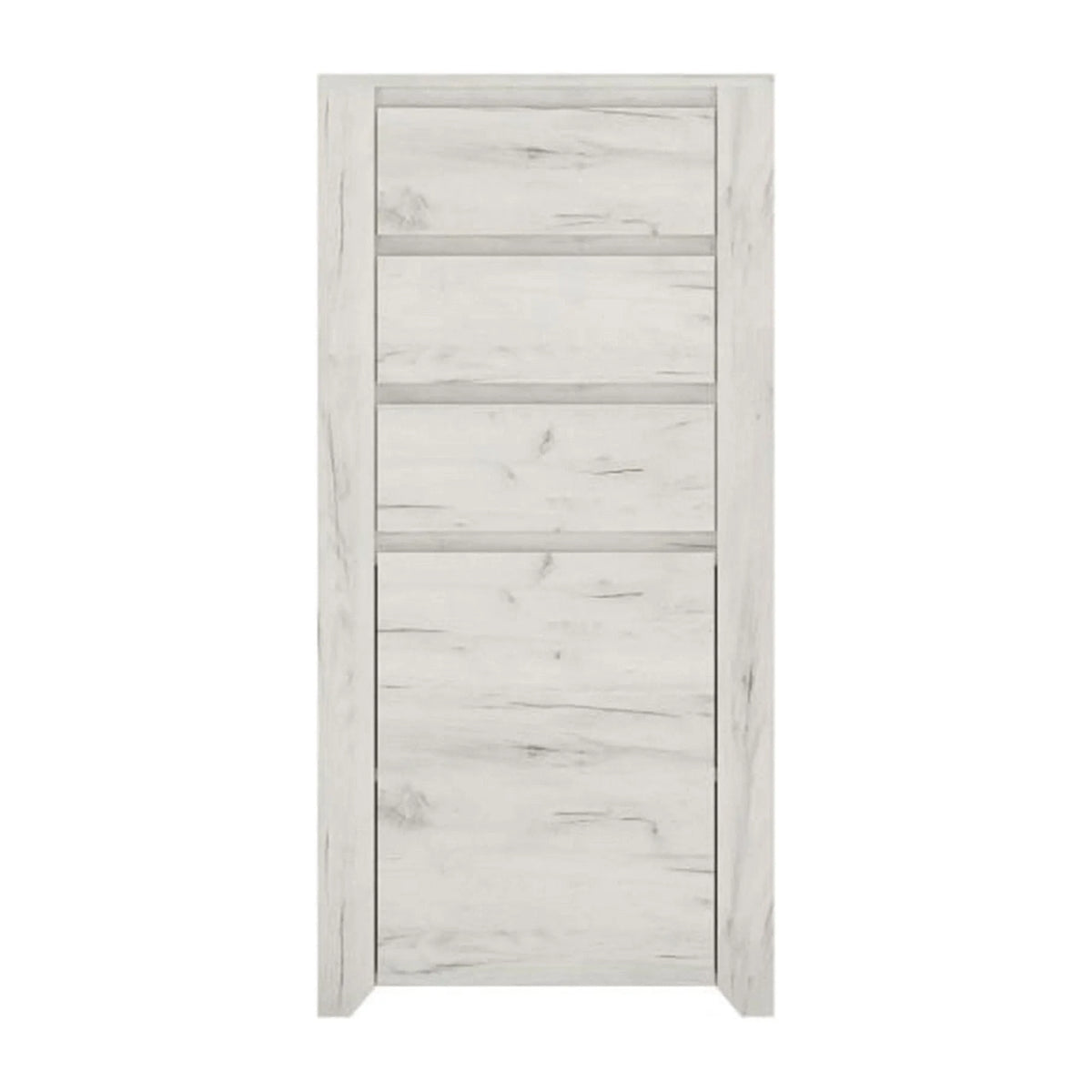 Comoda ANGEL TIP 35, alb, PAL melaminat, 56x40x116 cm