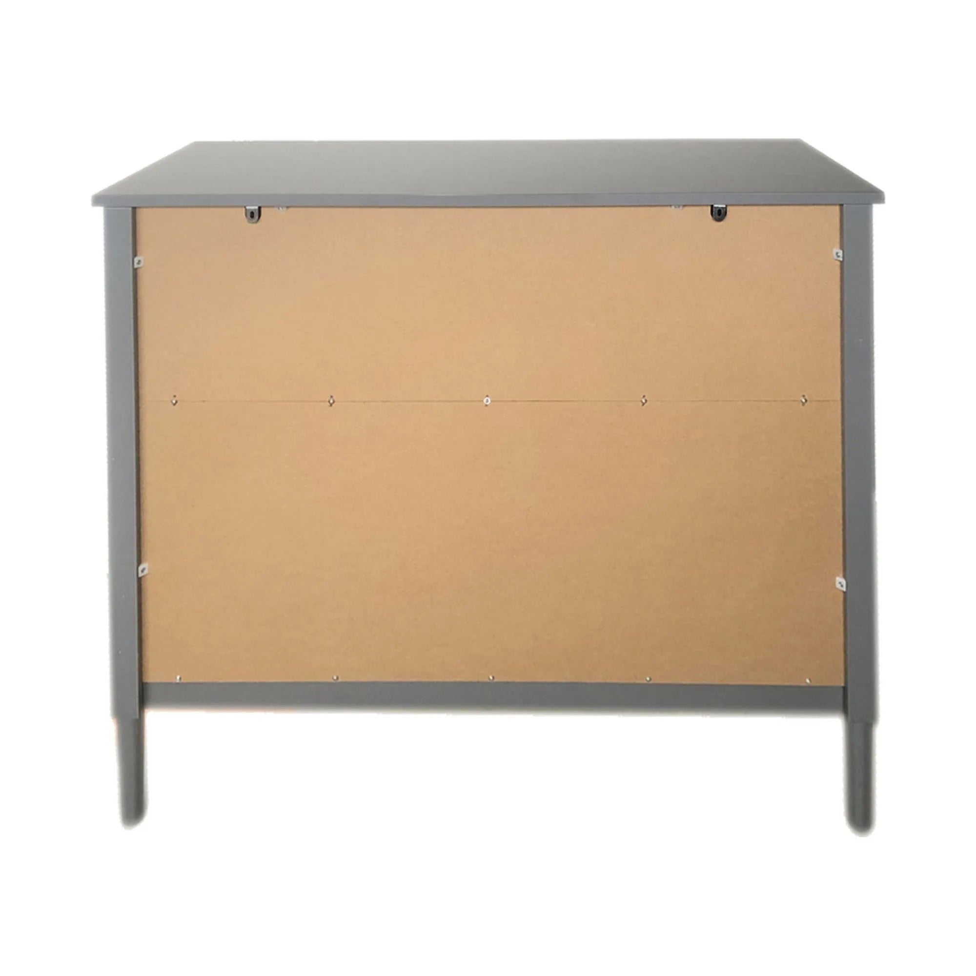 Comoda AVIELA, gri, 100x40x85 cm