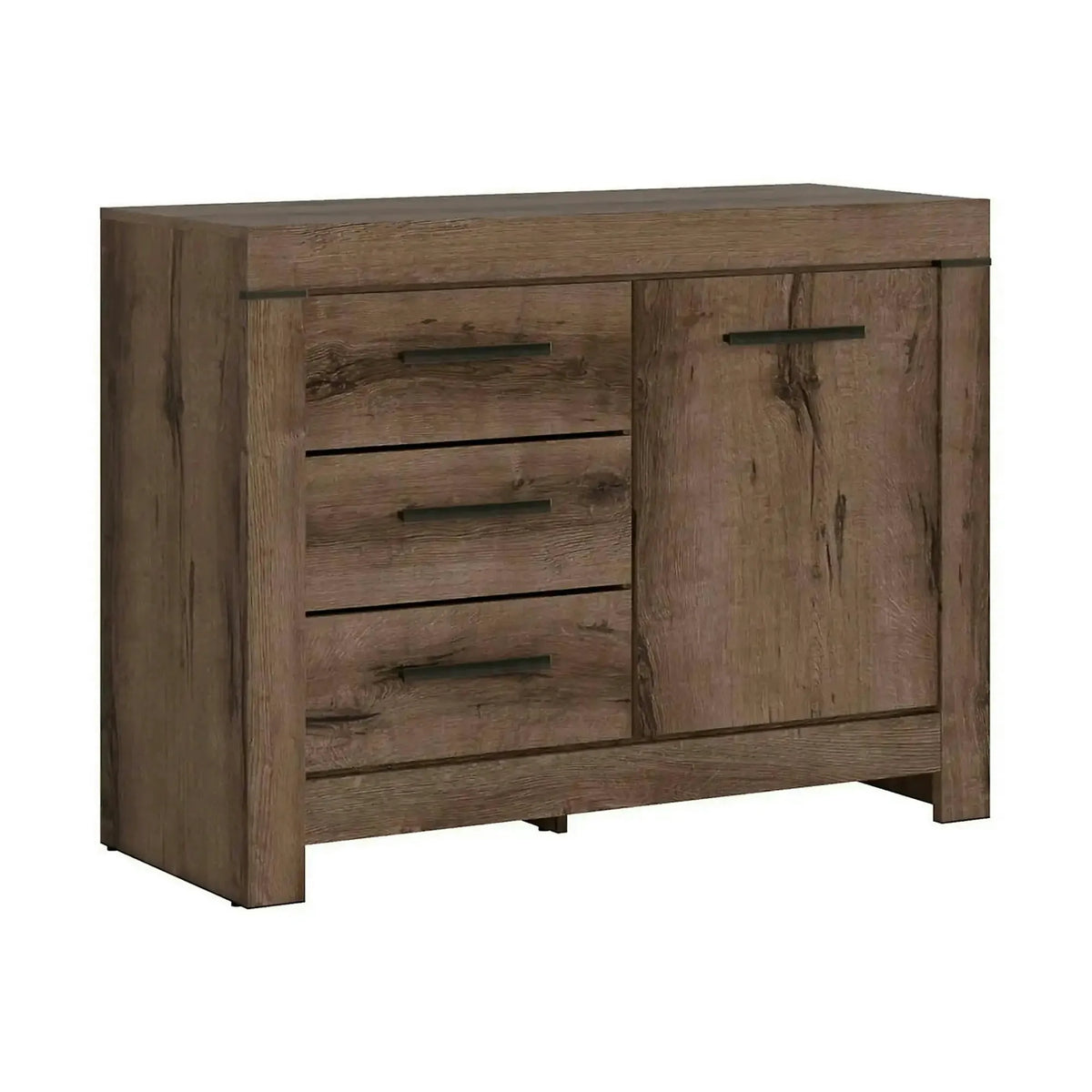 Comoda BALIN, stejar, PAL, 112x45x85 cm