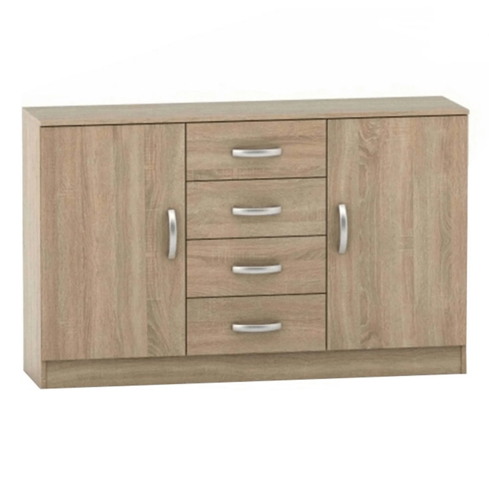 Comoda BETTY 2 BE02-019-01, stejar sonoma, DTD laminat, 150x39x94 cm