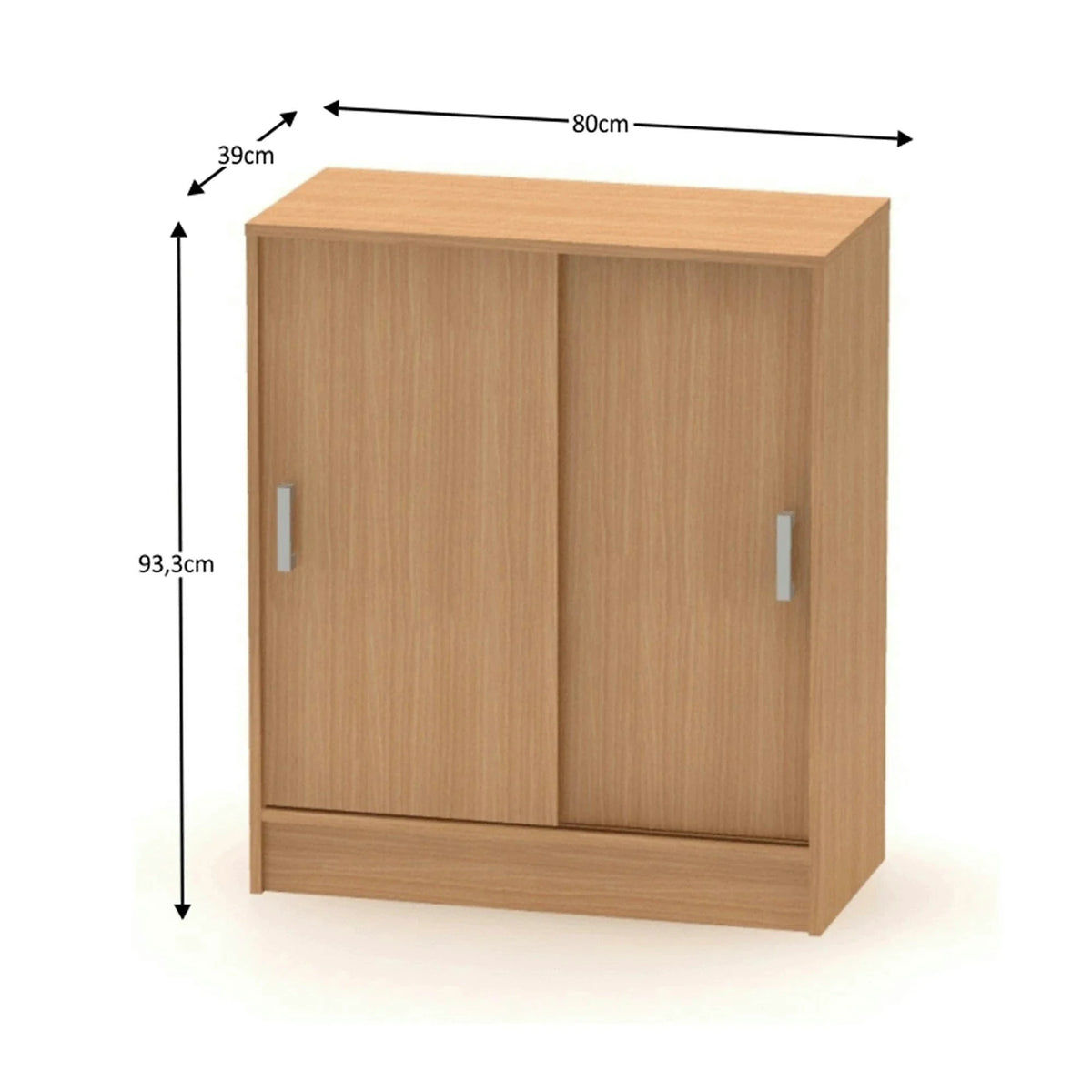 Comoda BETTY NEW 4 BE04-009-00, fag, DTD laminat/PAL, 80x39x93 cm