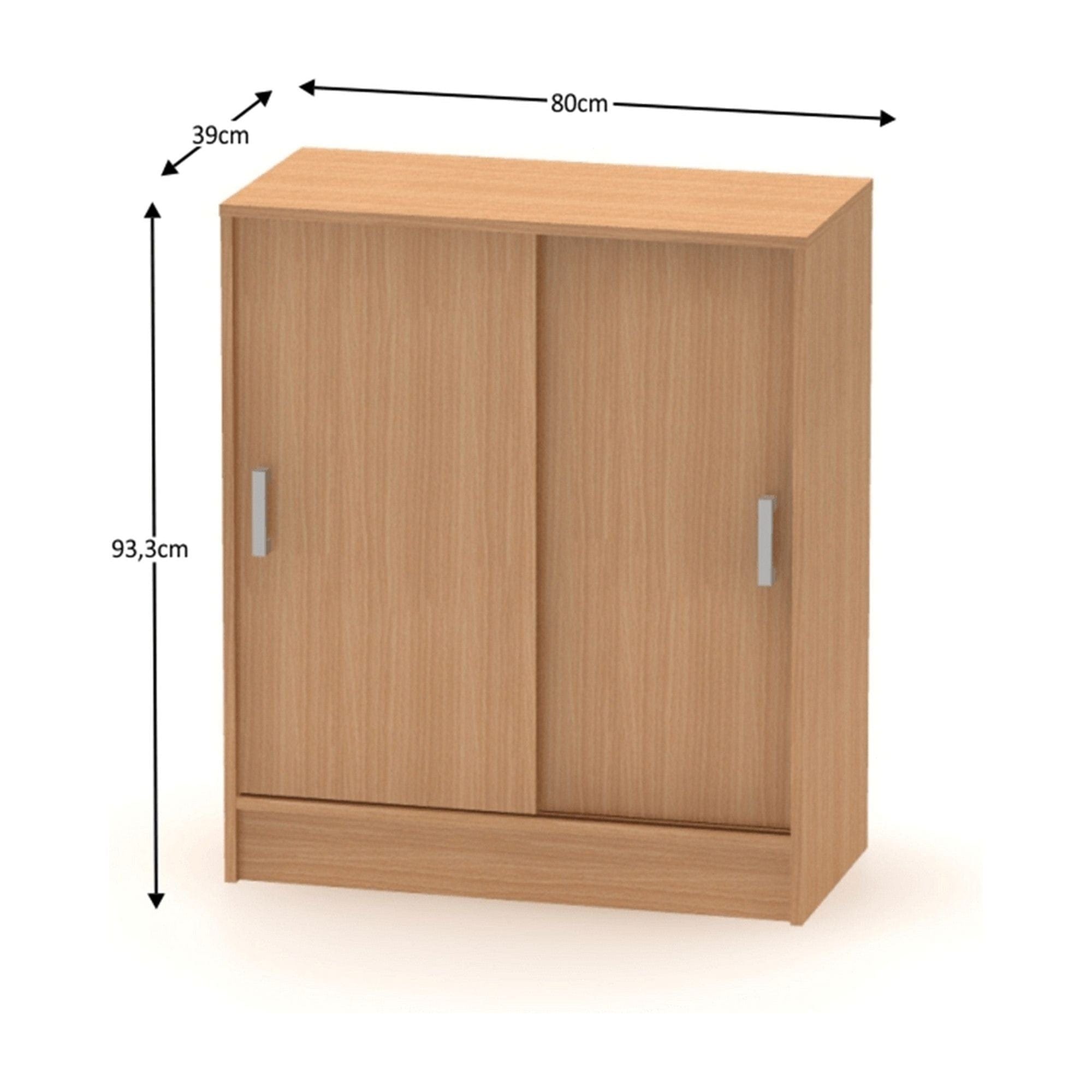 Comoda BETTY NEW 4 BE04-009-00, fag, DTD laminat/PAL, 80x39x93 cm