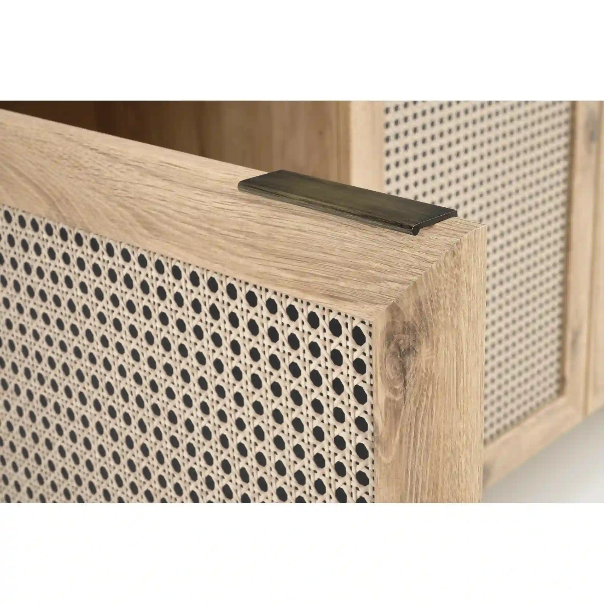 Comoda BORNEO, stejar artisan, PAL laminat, 160x40x85 cm