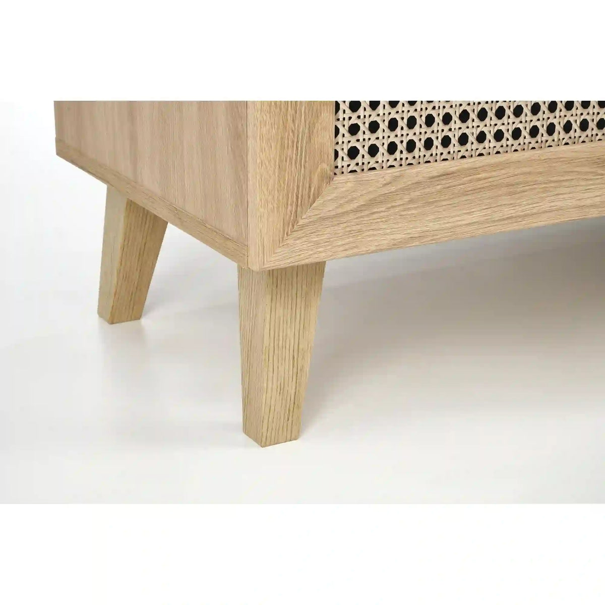 Comoda BORNEO, stejar artisan, PAL laminat, 160x40x85 cm