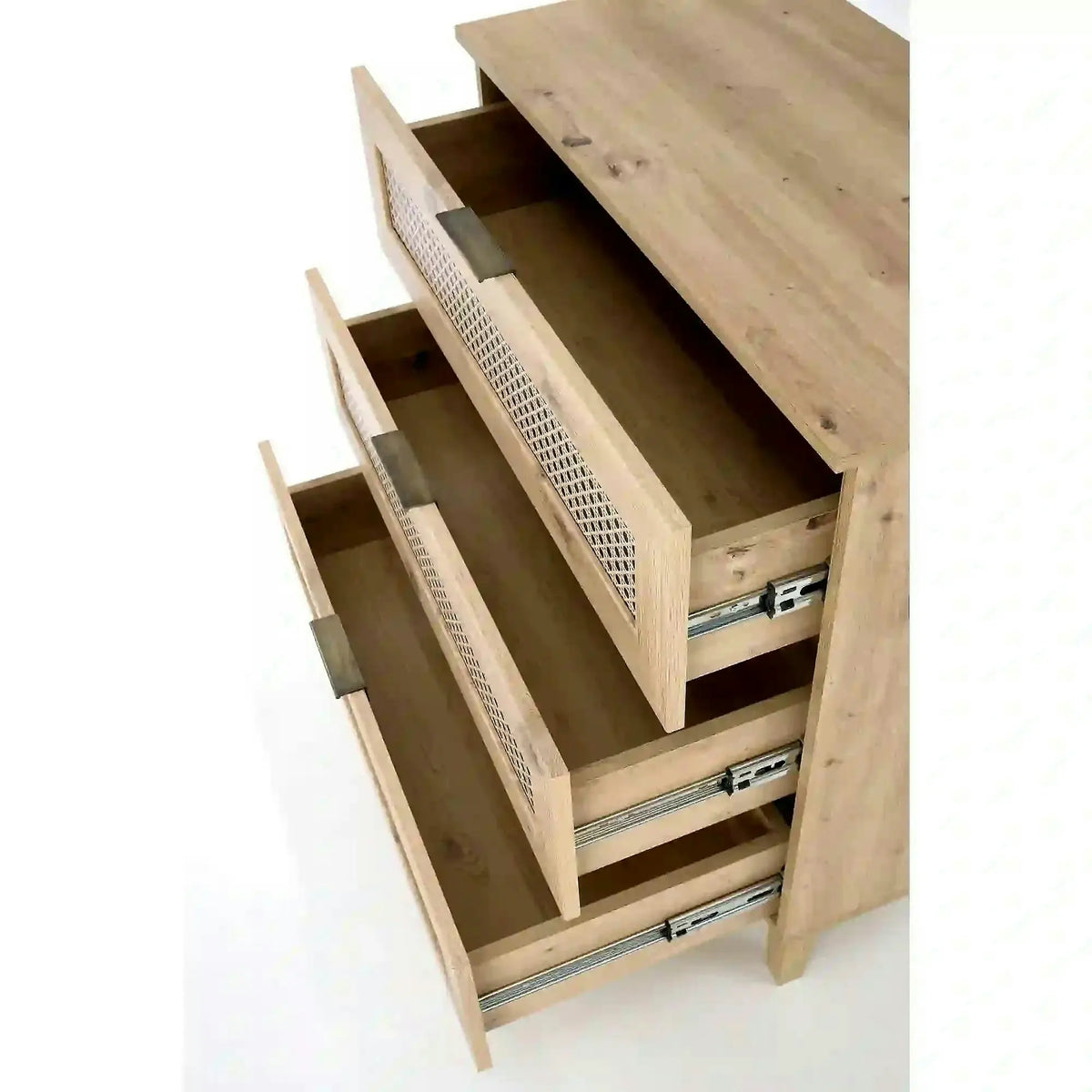 Comoda BORNEO, stejar artisan, PAL laminat, 80x40x85 cm