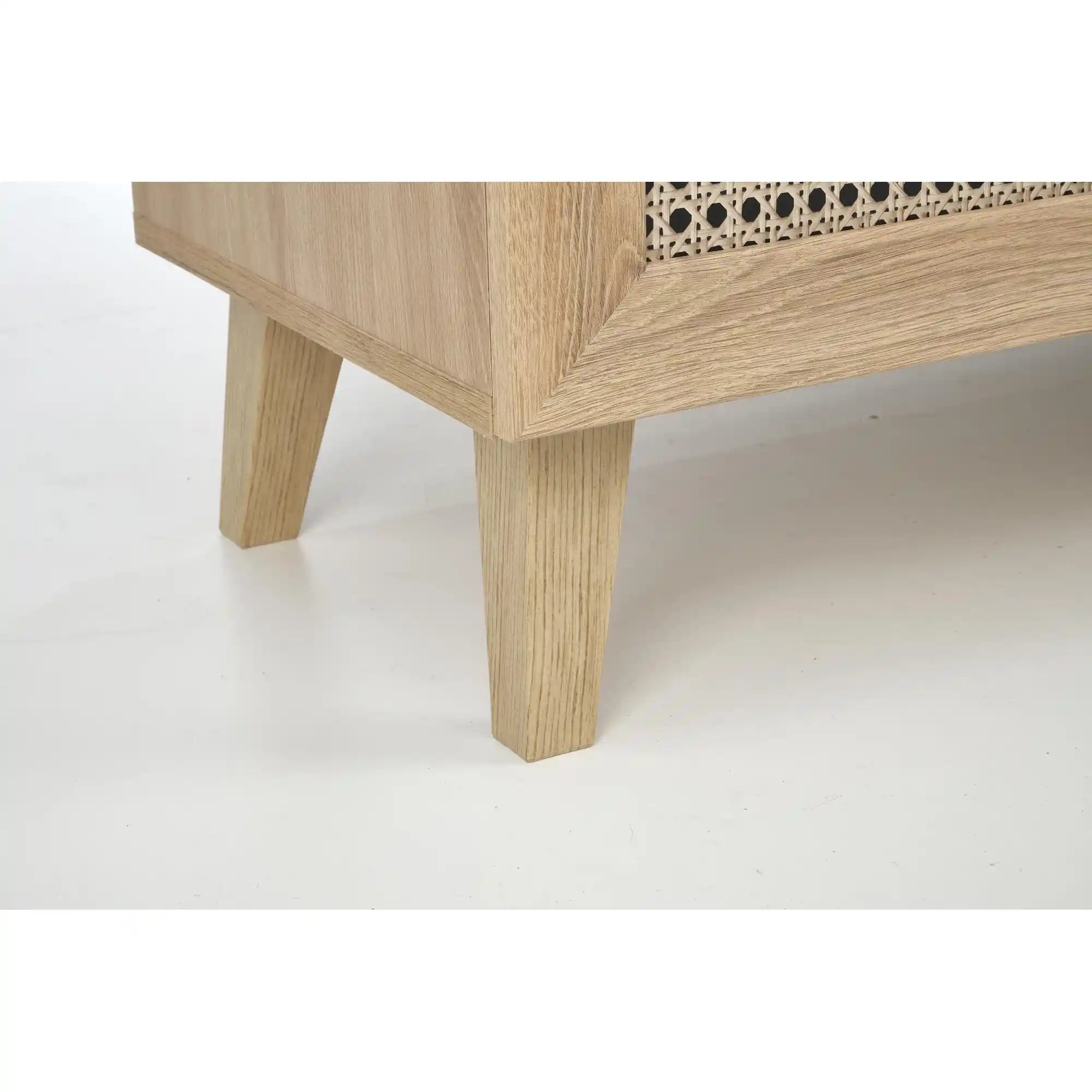 Comoda BORNEO, stejar artisan, PAL laminat, 80x40x85 cm