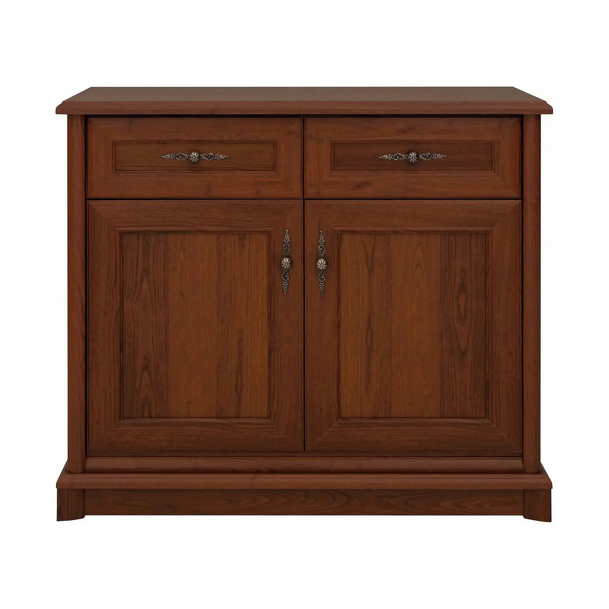 Comoda clasica living KENT EKOM2D2S, castan, PAL, 101x45x91 cm