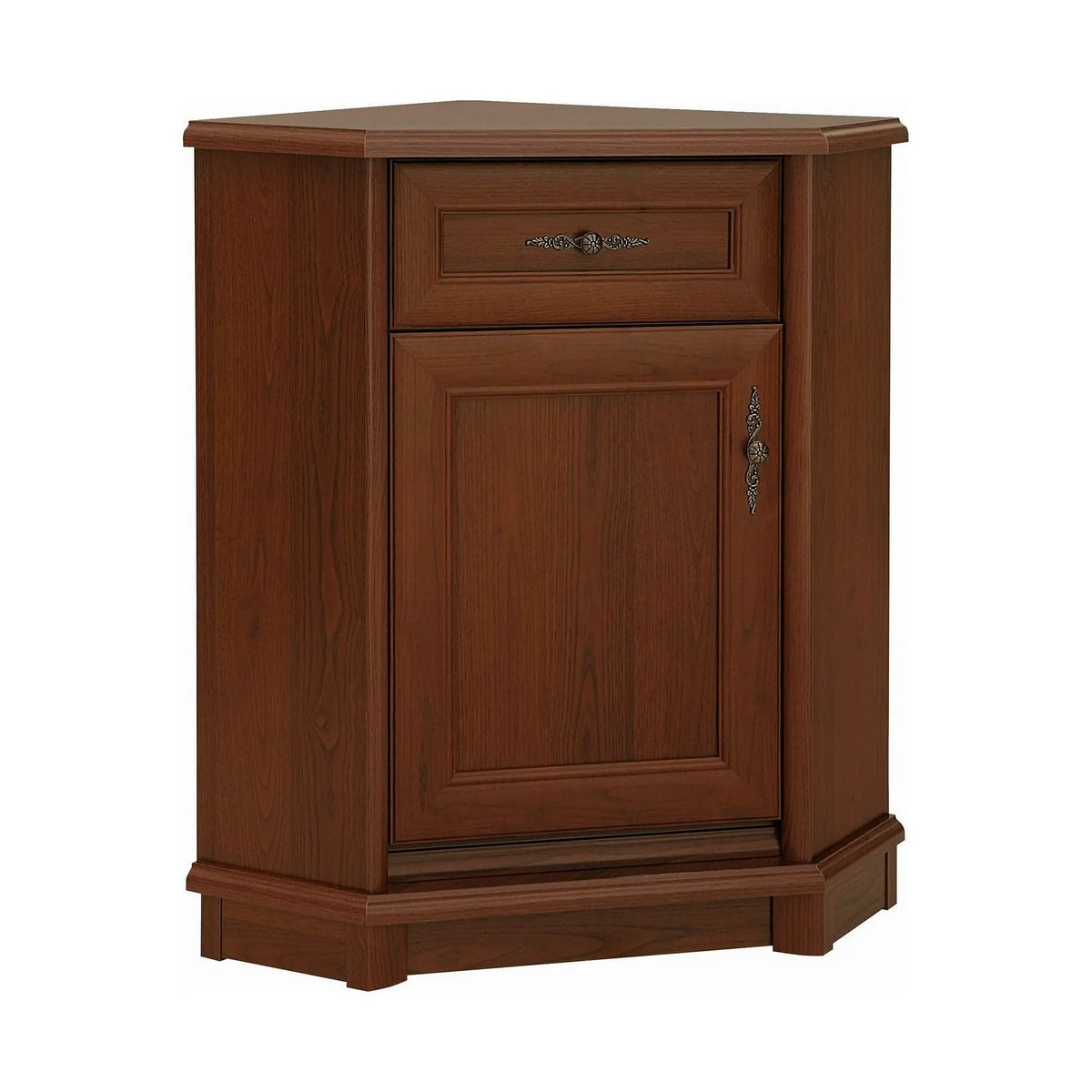 Comoda de dormitor KENT EKOM1DSN, castan, PAL, 60x61x91 cm
