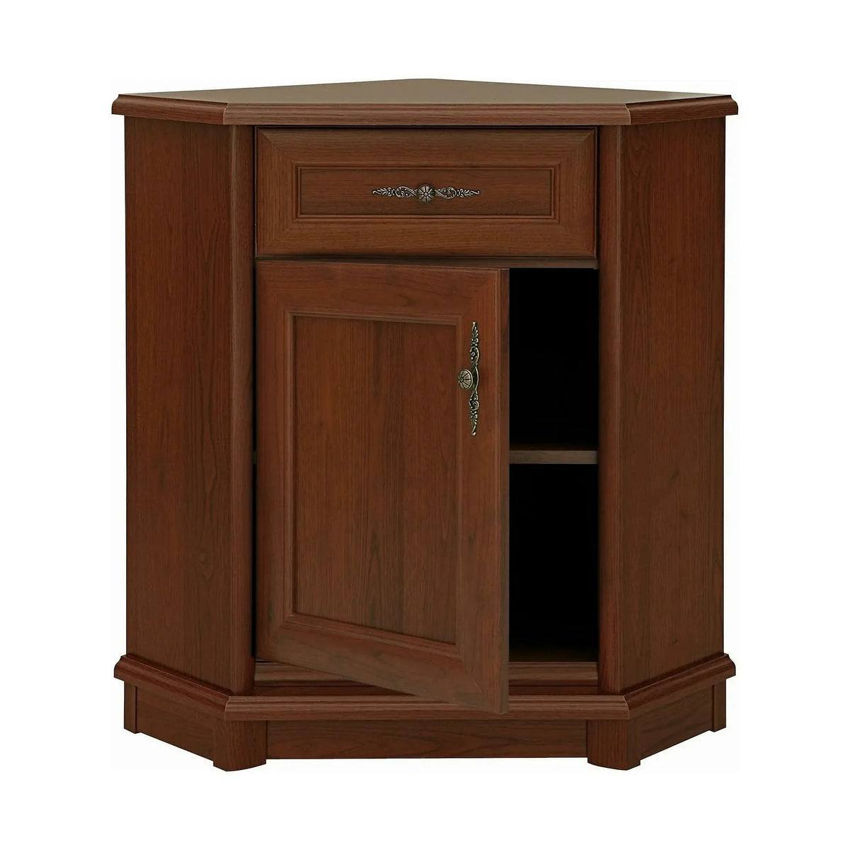 Comoda de dormitor KENT EKOM1DSN, castan, PAL, 60x61x91 cm