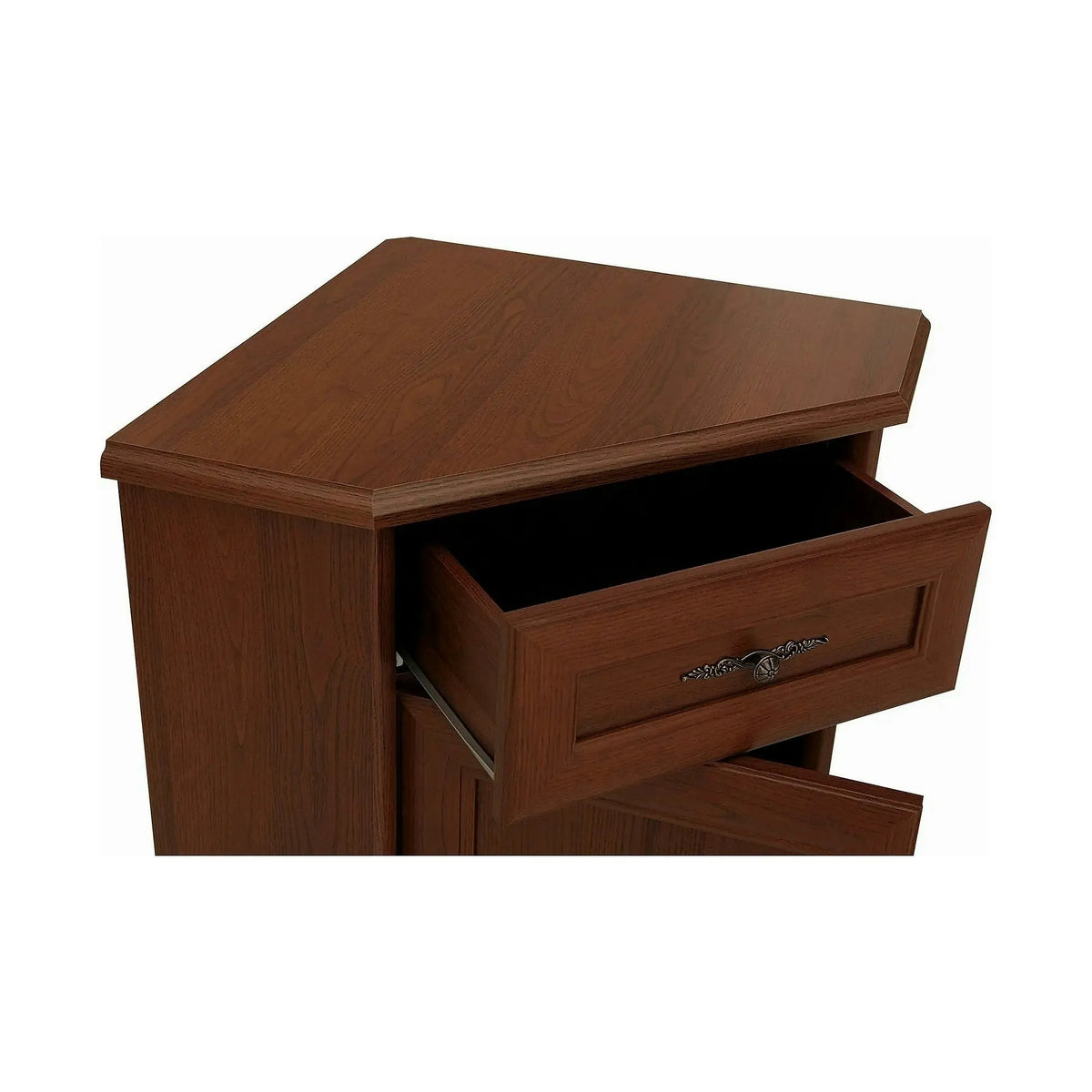 Comoda de dormitor KENT EKOM1DSN, castan, PAL, 60x61x91 cm