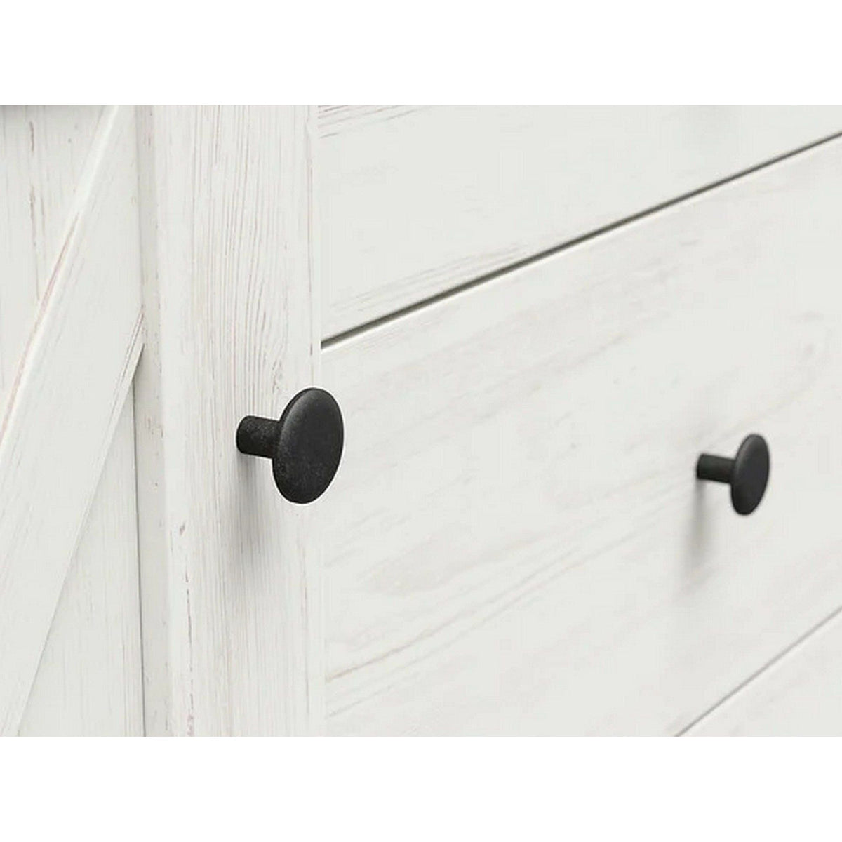 Comoda FRIJA, alb pin andersen/stejar artisan, PAL melaminat, 153x44x93 cm