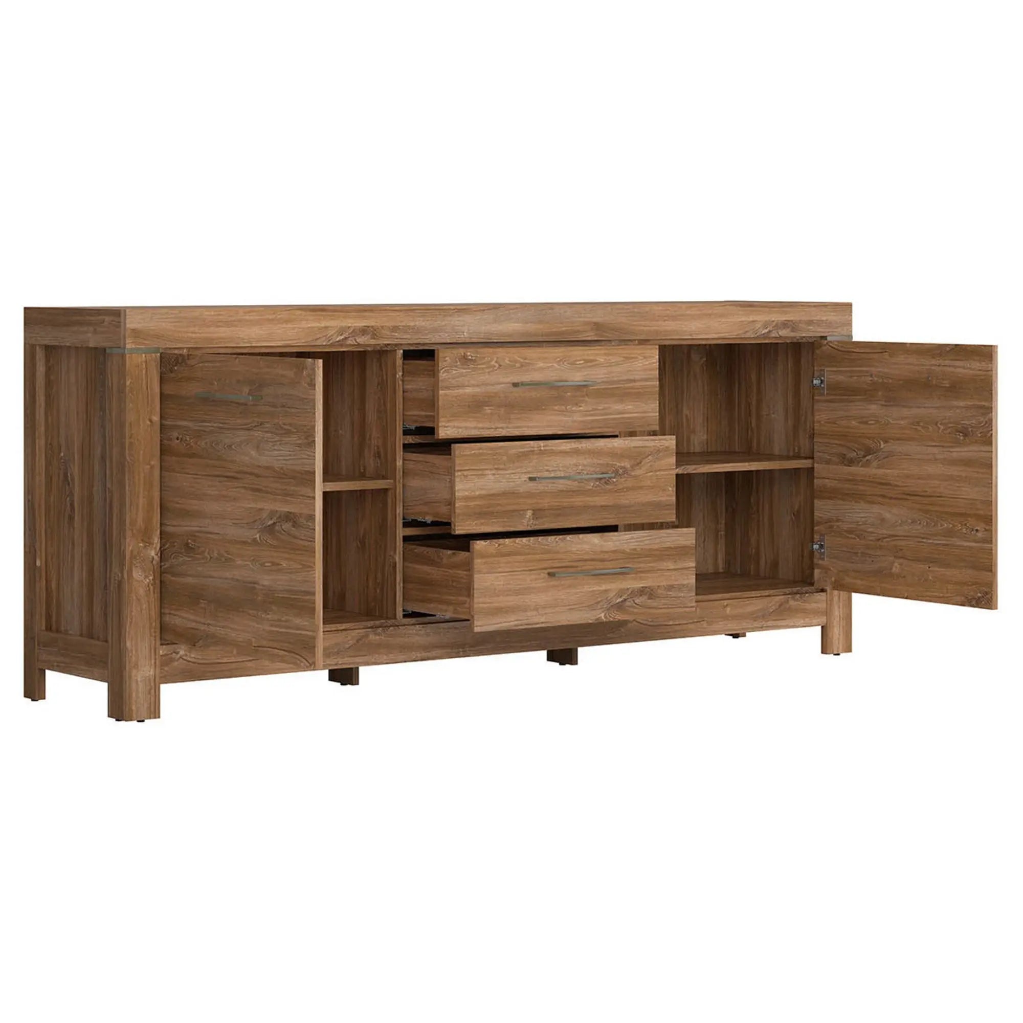 Comoda GENT, stejar stirling, PAL, 200x45x85 cm