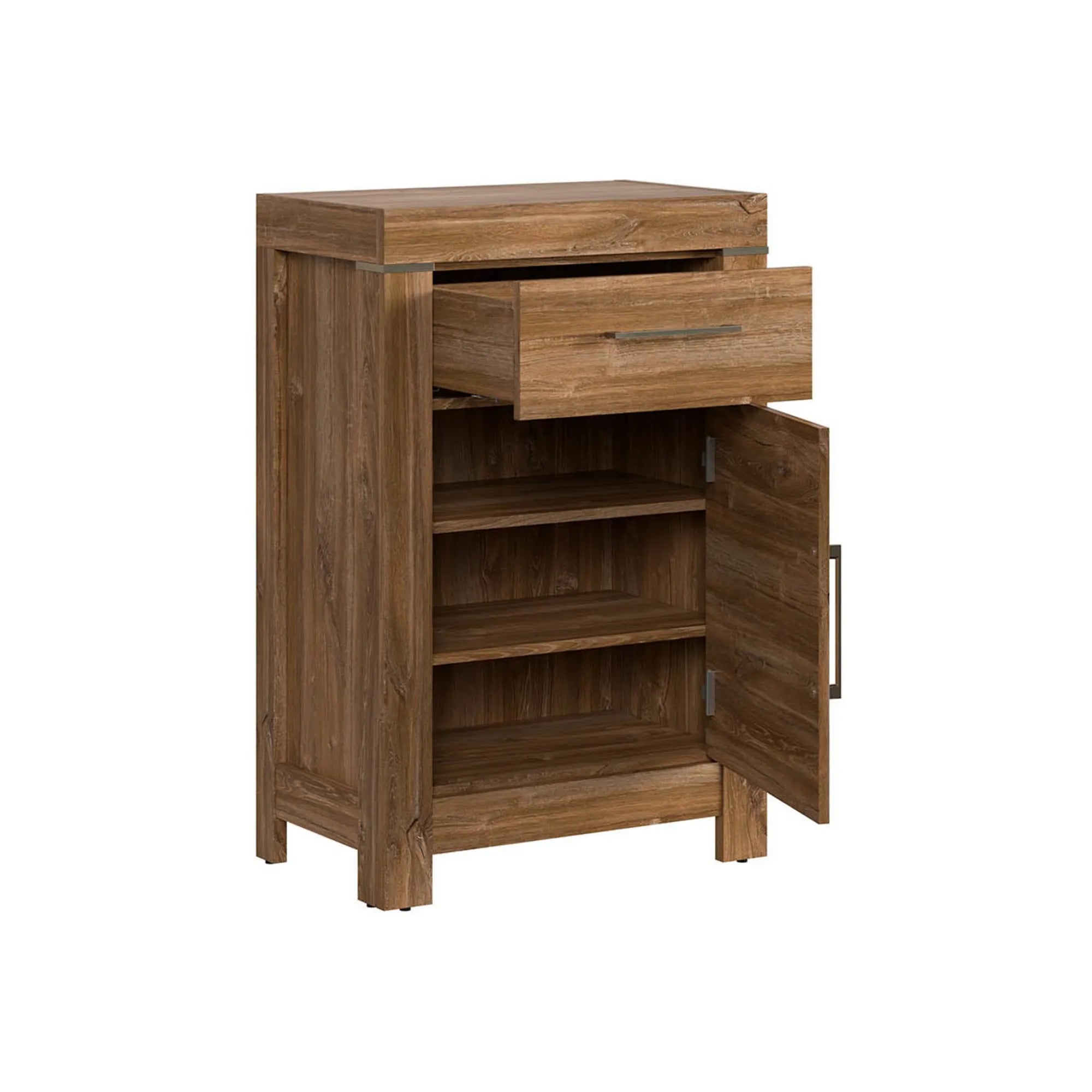 Comoda GENT, stejar stirling, PAL laminat, 66x40x101 cm