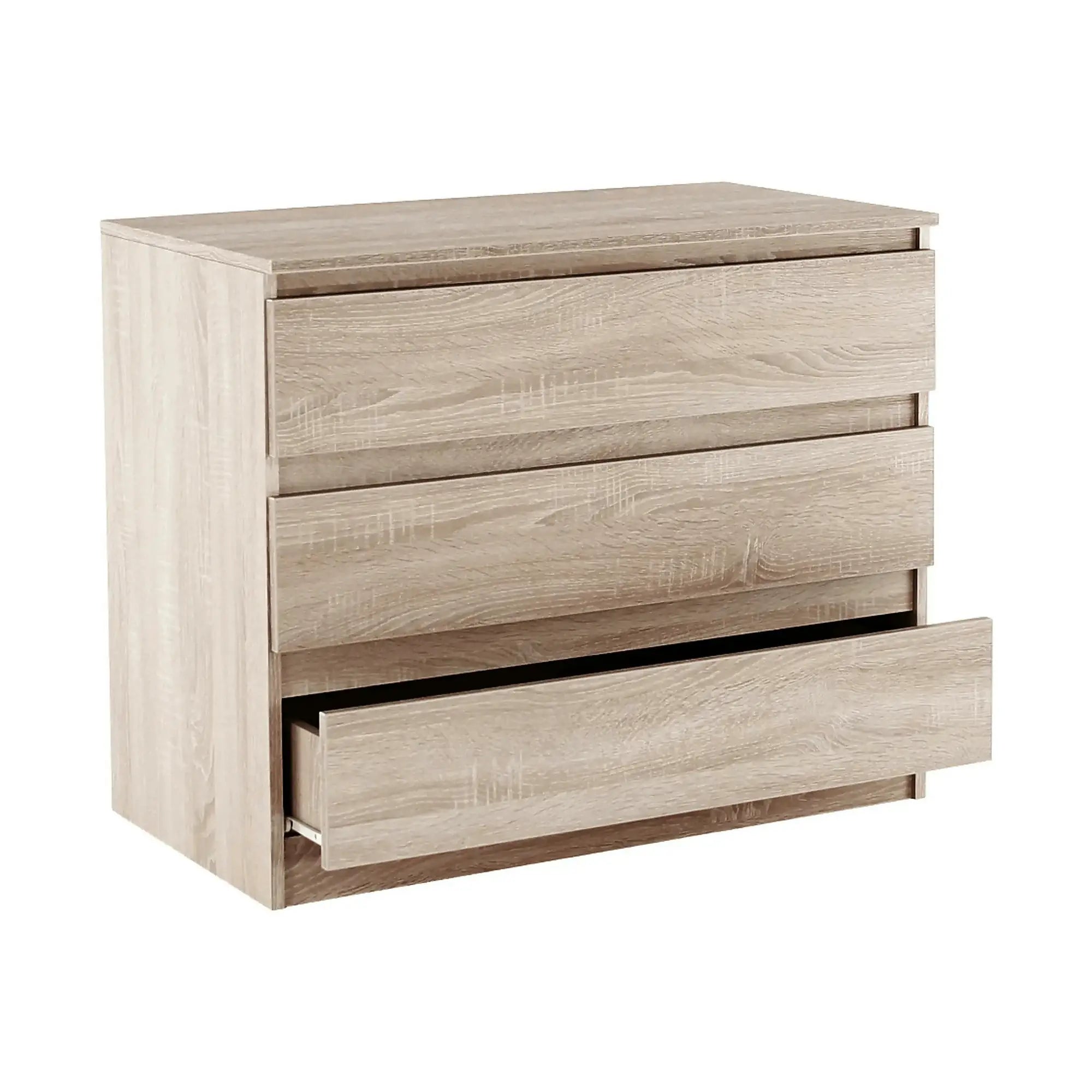 Comoda HANY NEW 003, stejar sonoma, PAL laminat, 90x49x74 cm