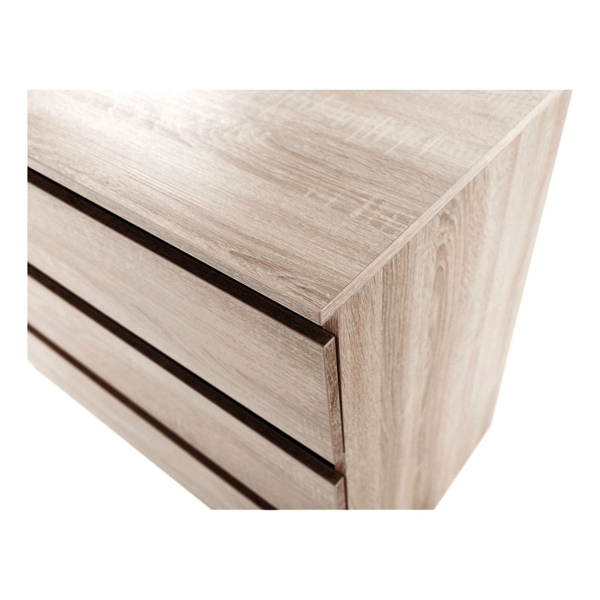 Comoda HANY NEW 003, stejar sonoma, PAL laminat, 90x49x74 cm