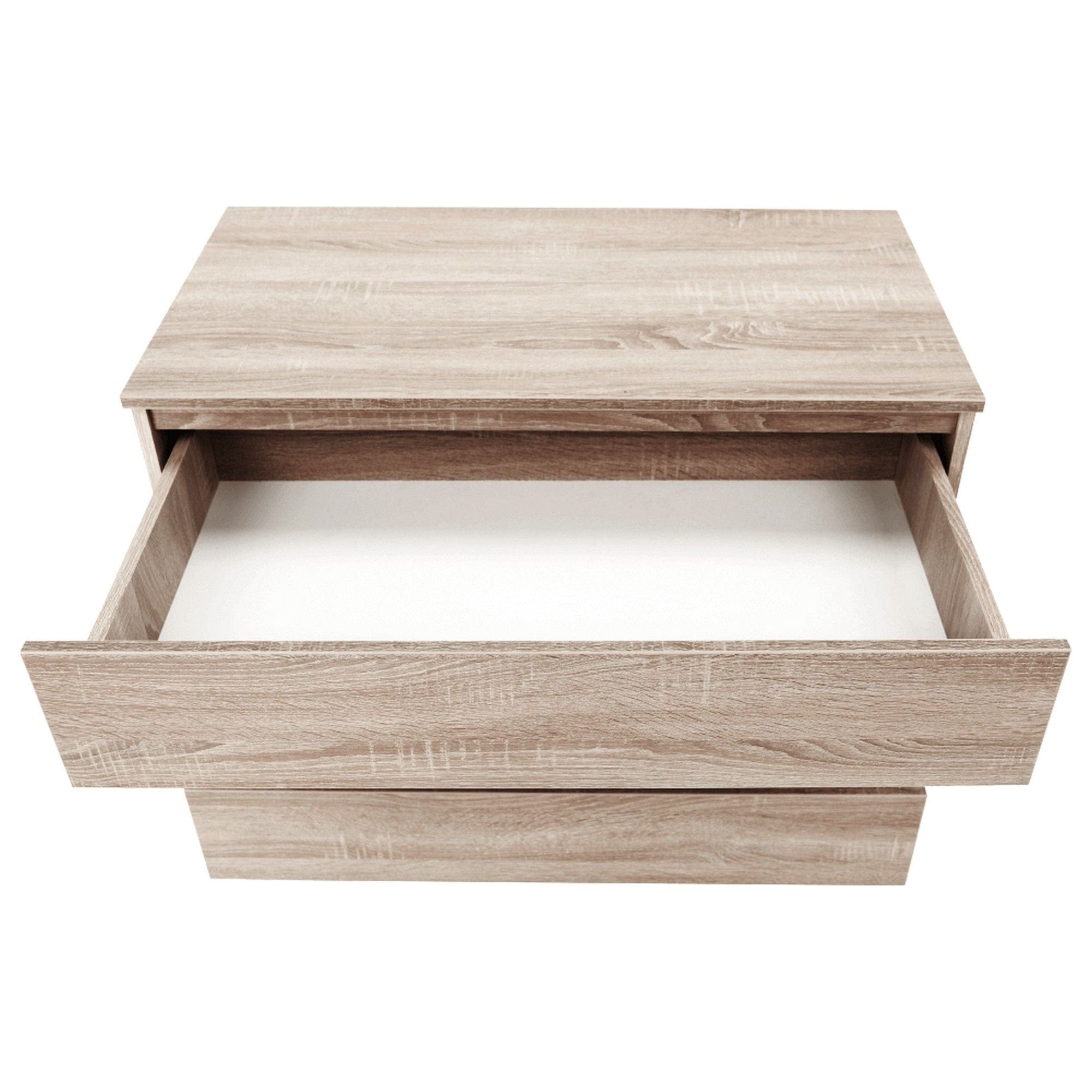 Comoda HANY NEW 003, stejar sonoma, PAL laminat, 90x49x74 cm