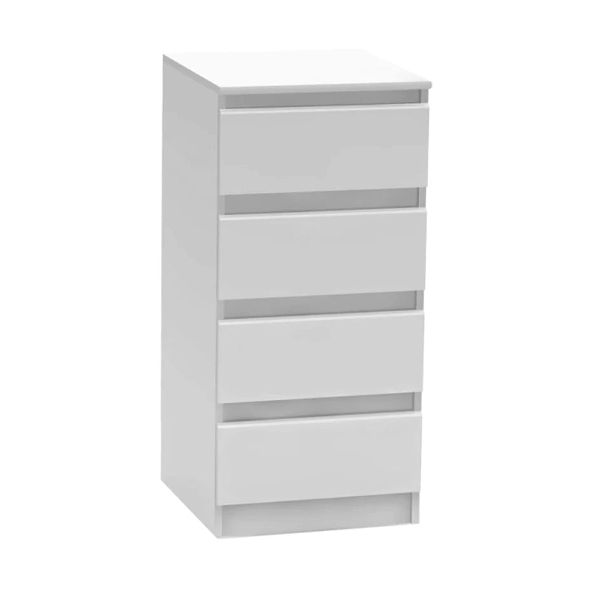 Comoda HANY NEW 009, alb, PAL laminat, 45x49x95 cm