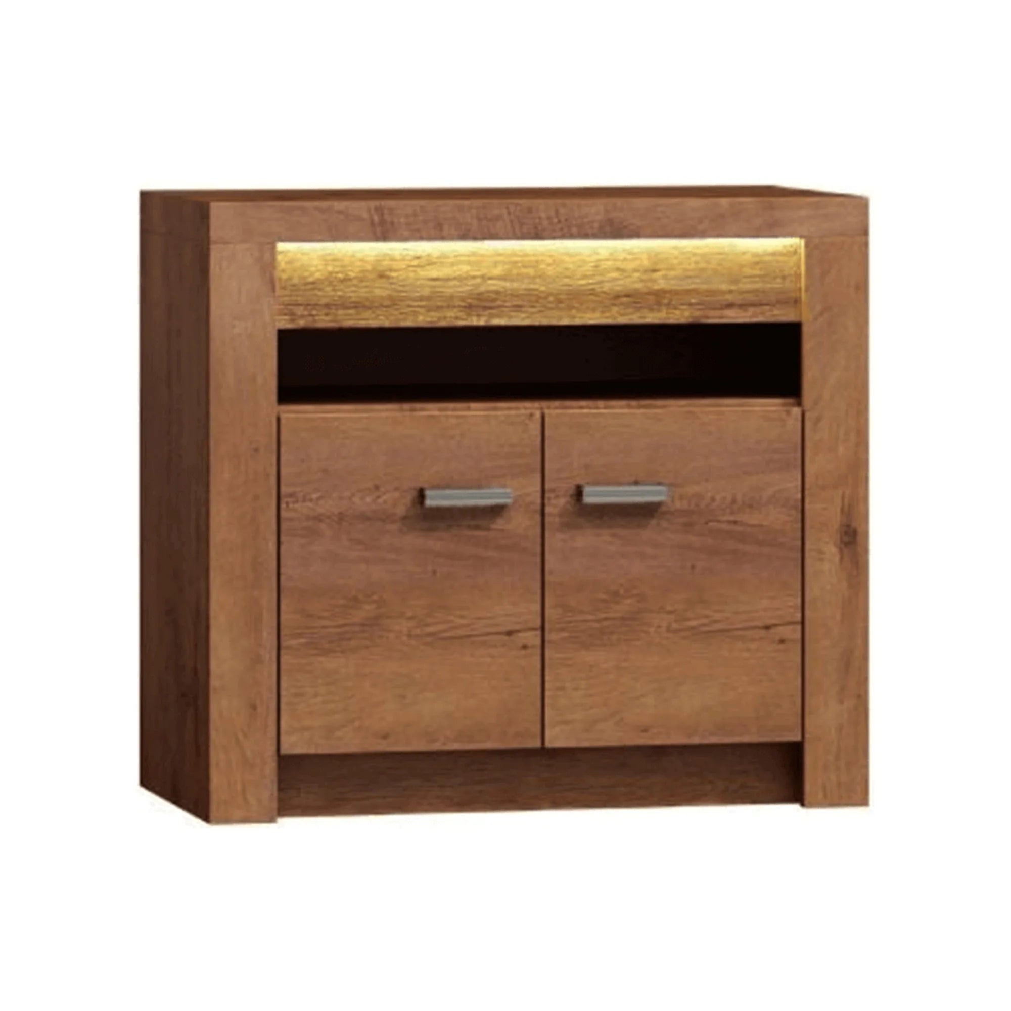 Comoda INFINITY I-10, frasin deschis, PAL melaminat, 96x42x73 cm