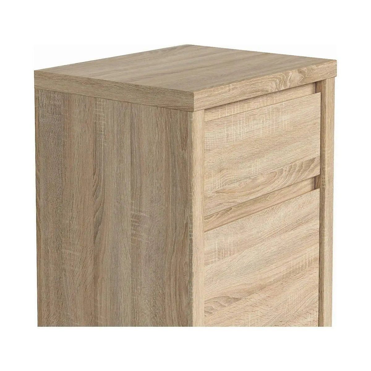 Comoda KASPIAN KOM1D1SP, stejar sonoma, PAL, 49x41x77 cm