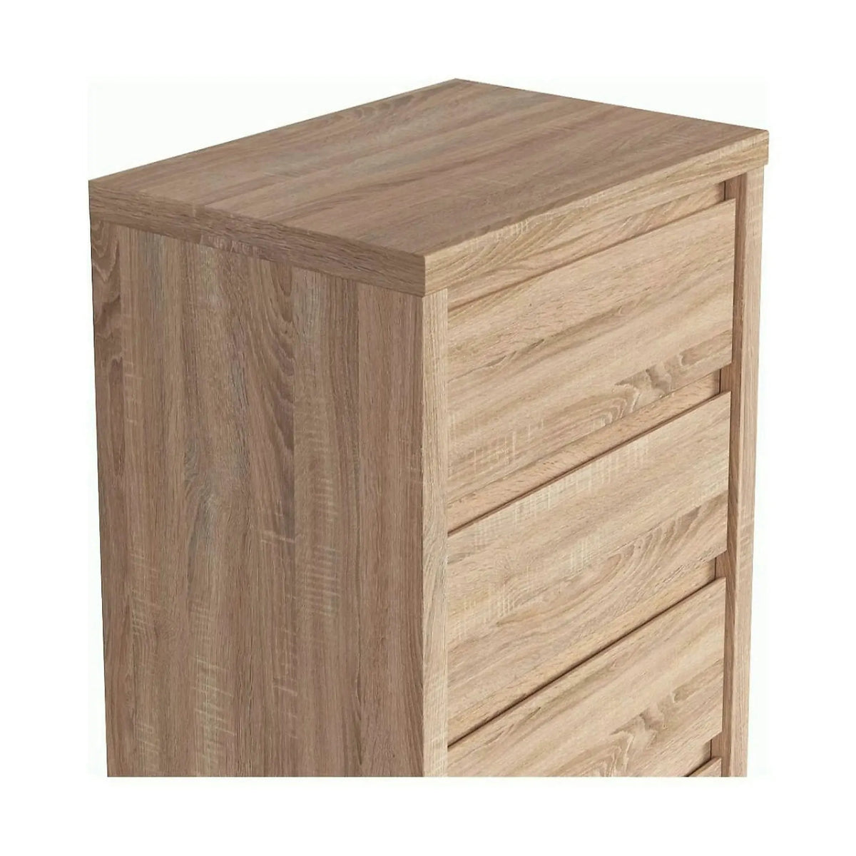 Comoda KASPIAN KOM5S, stejar sonoma, PAL, 56x41x113 cm