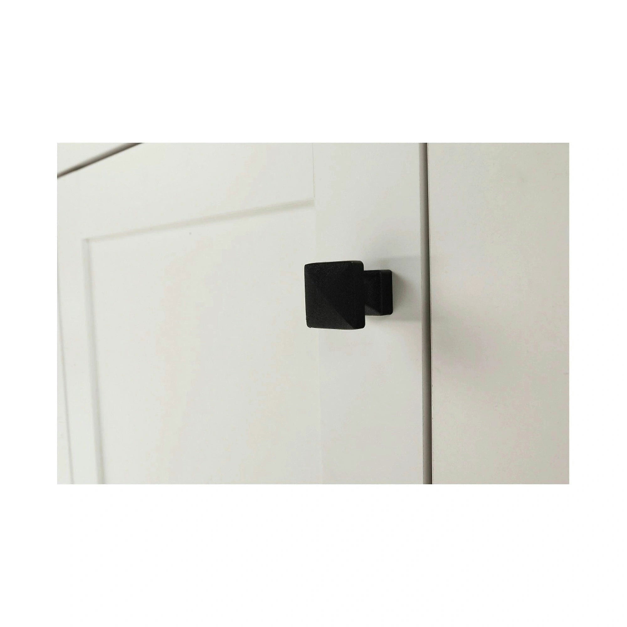 Comoda LEON MZ9, alb, stejar grand, PAL laminat/metal, 180x45x87 cm
