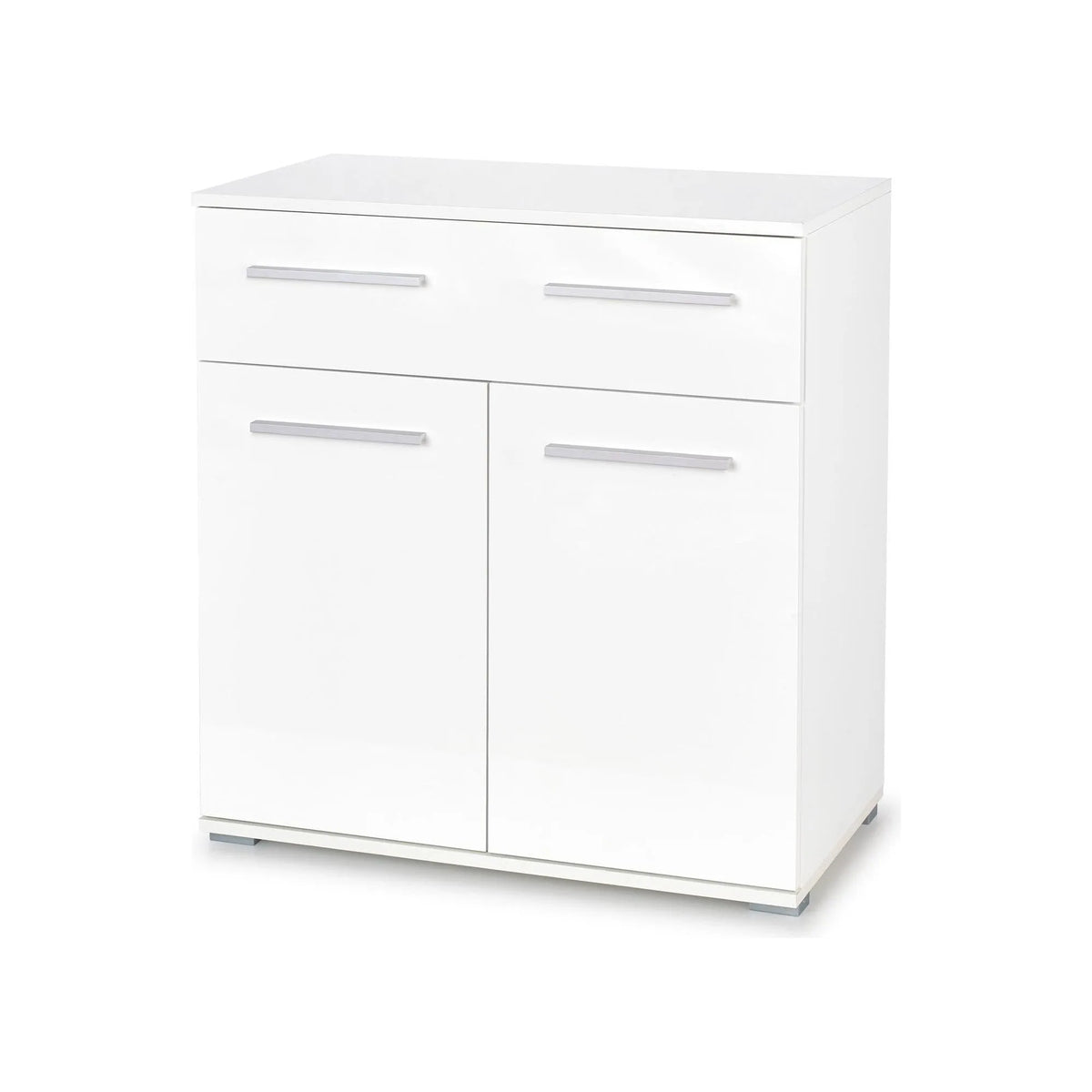Comoda LIMA KM1, alb, PAL, 77x40x82 cm
