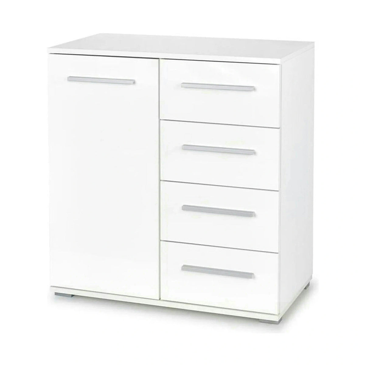 Comoda LIMA KM2, alb, PAL, 77x40x82 cm