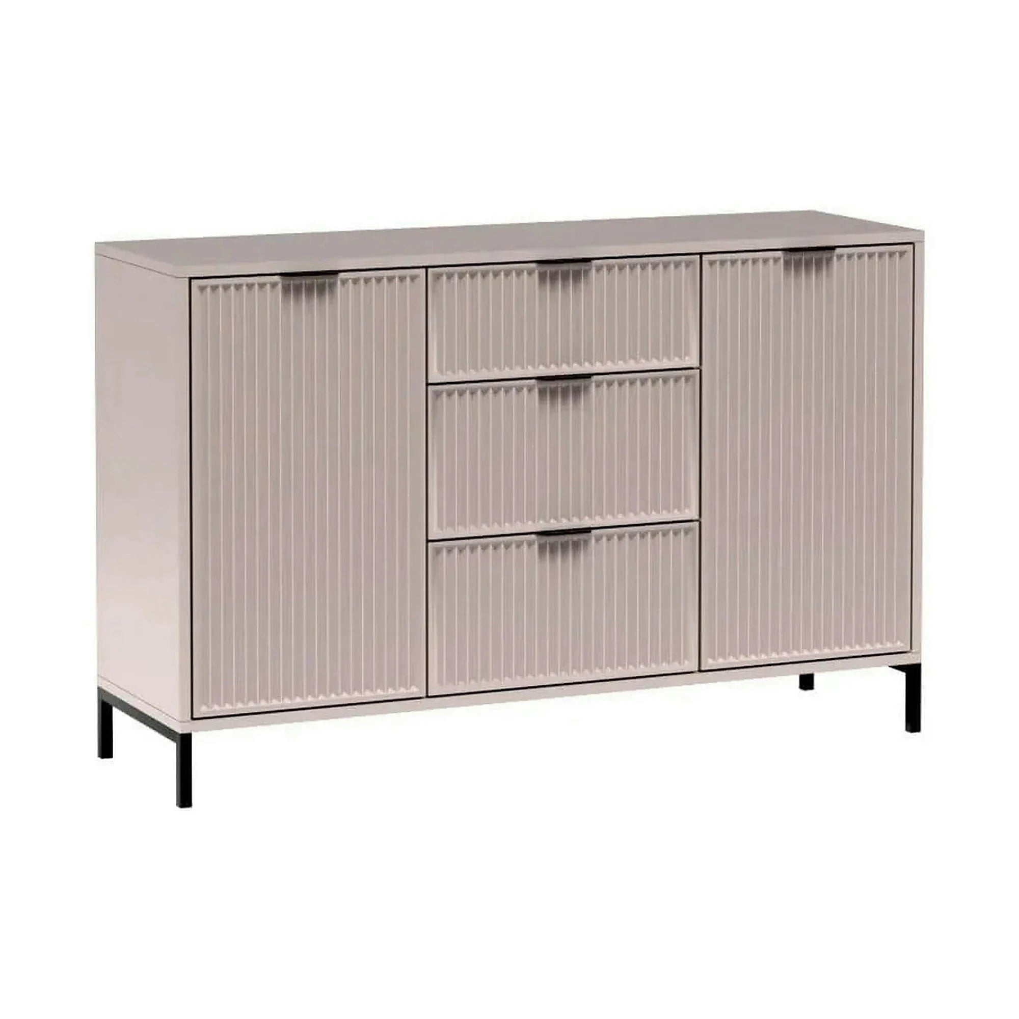 Comoda LINKASTYLE LS2, casmir, PAL laminat, 135x41x86 cm