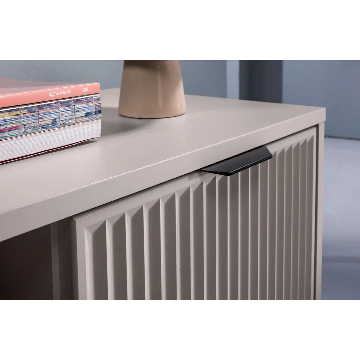 Comoda LINKASTYLE LS2, casmir, PAL laminat, 135x41x86 cm