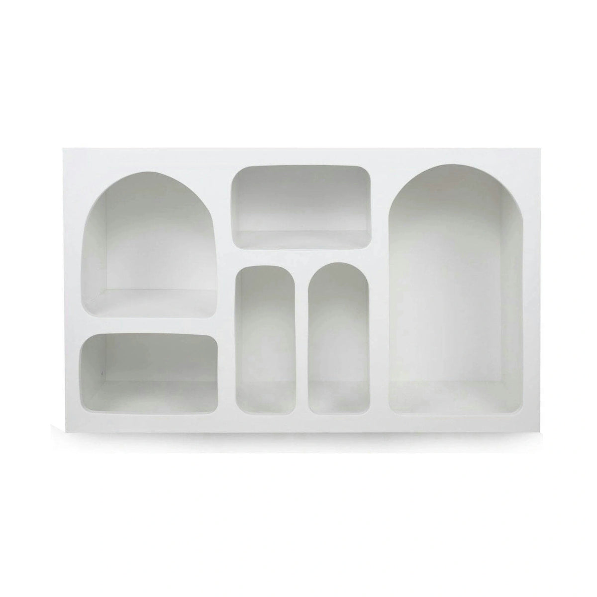 Comoda LIVA, alb, PAL melaminat, 120x35x74 cm