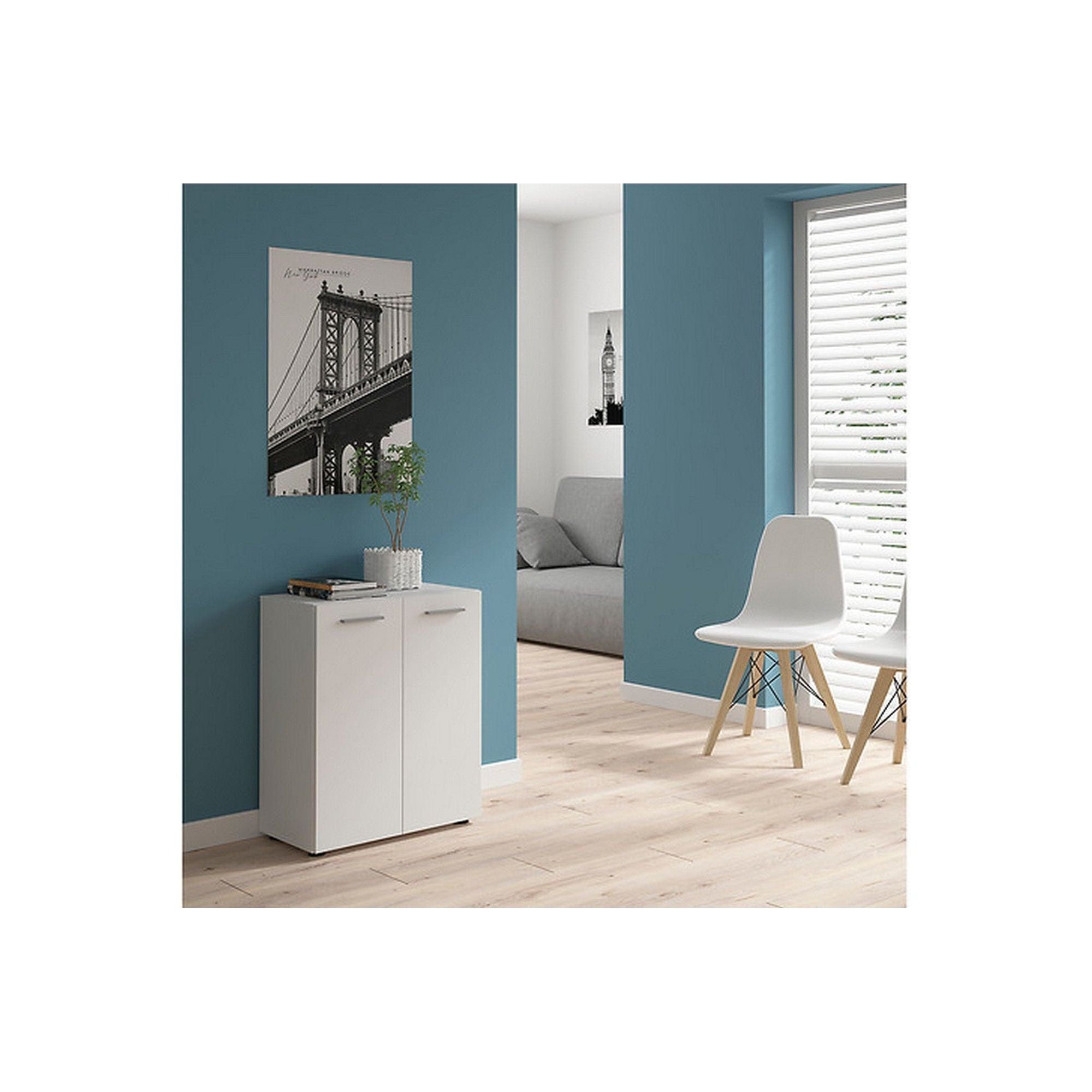 Comoda NENO, alb, PAL, 60x32x72 cm