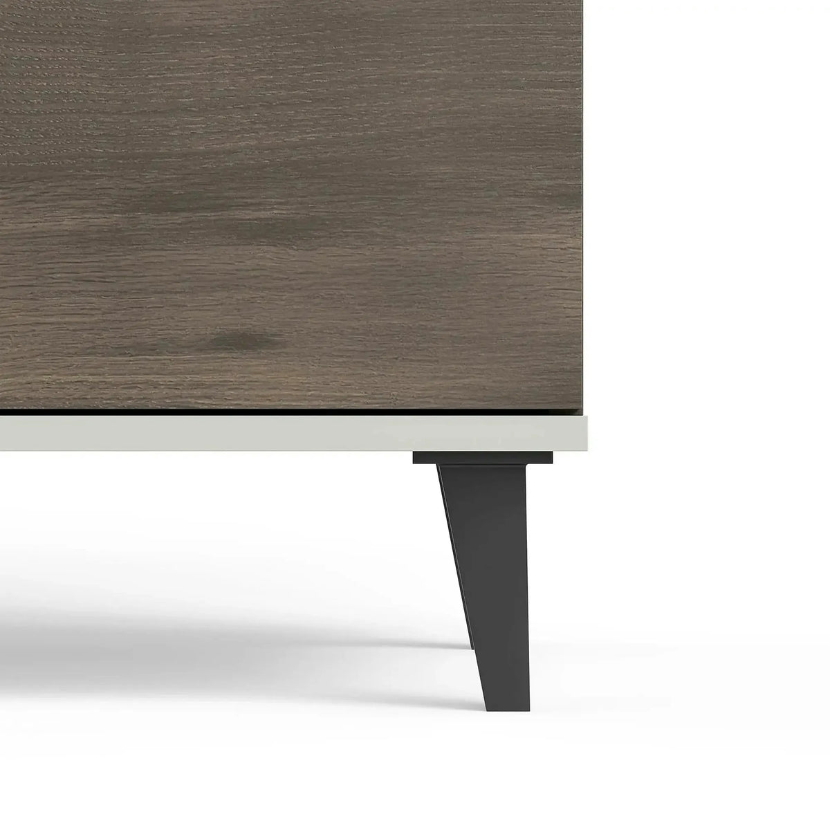 Comoda RANDOM 2 KM-1, casmir/nuc, PAL furniruit, 160x40x82 cm
