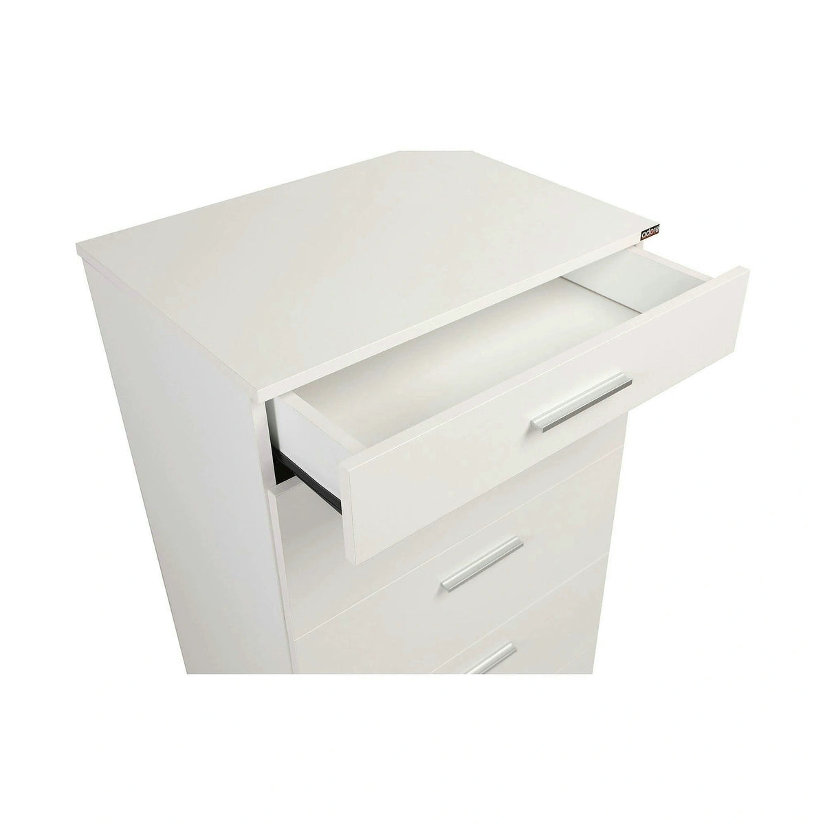 Comoda SFN-550-BB-1, alb, PAL melaminat, 60x44x108 cm