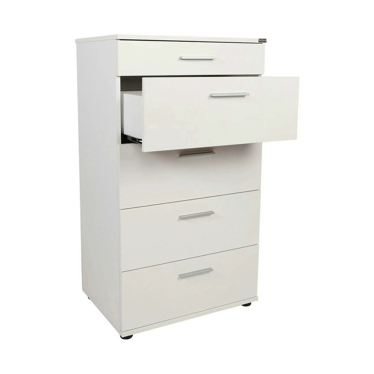 Comoda SFN-550-BB-1, alb, PAL melaminat, 60x44x108 cm