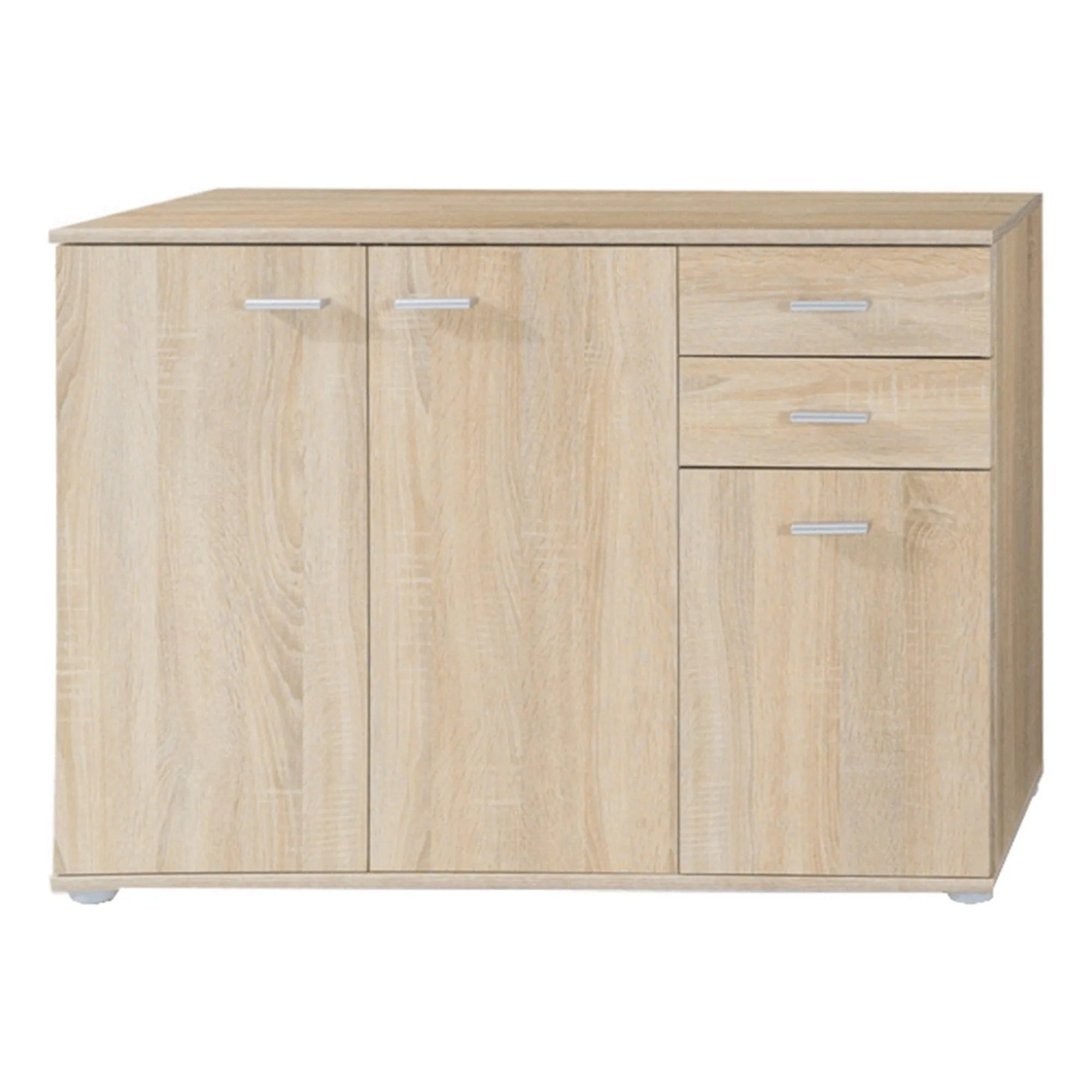 Comoda TAMPA 1-3T2S, stejar sonoma, PAL melaminat, 106x35x75 cm