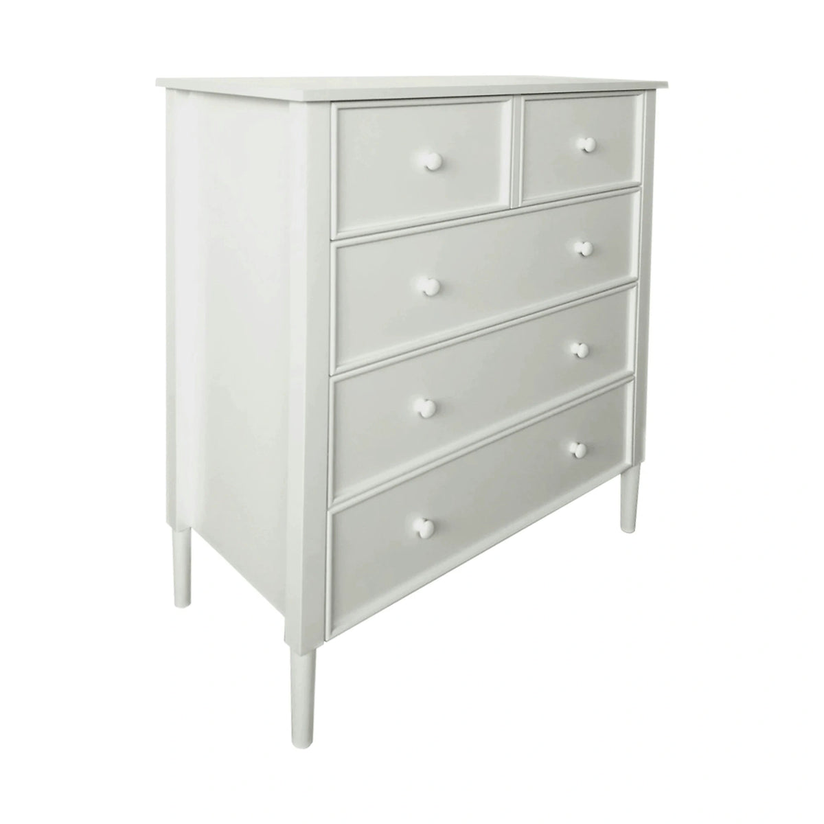 Comoda TEANA, alb, 80x40x95 cm