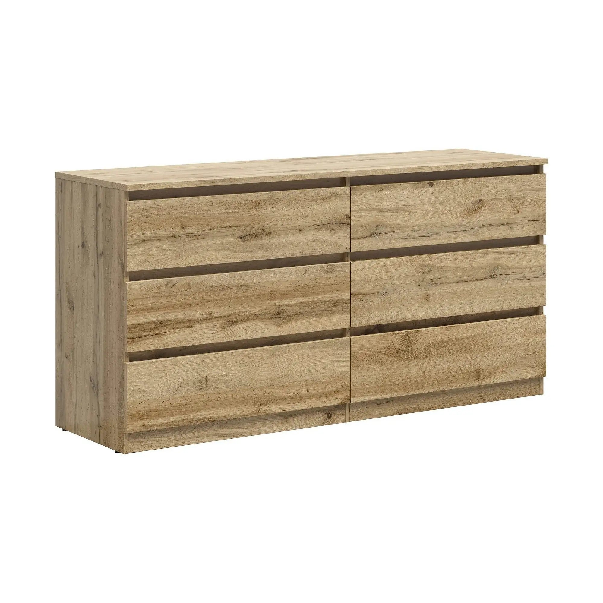 Comoda TETRIX, stejar wotan, PAL, 150x45x76 cm