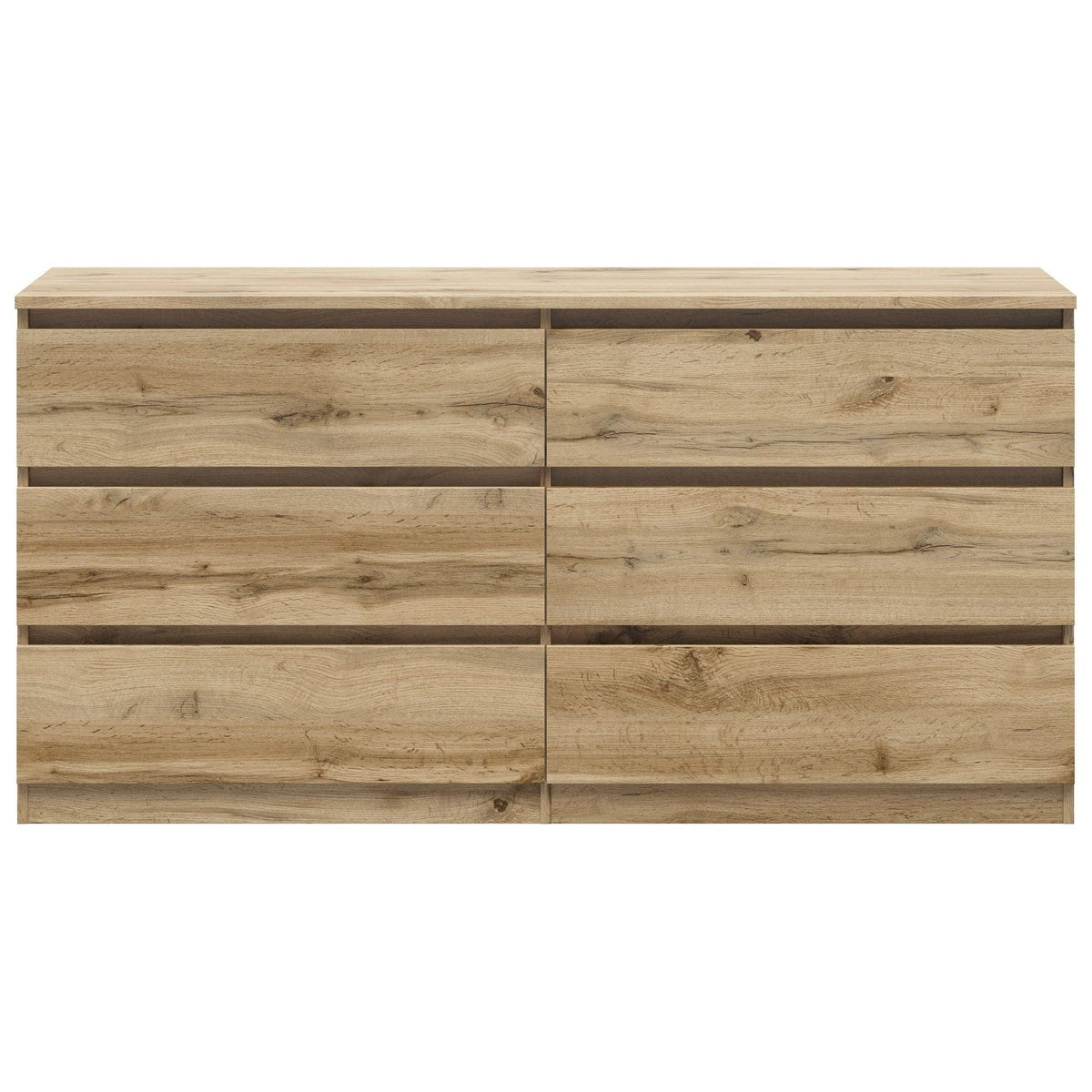 Comoda TETRIX, stejar wotan, PAL, 150x45x75.5 cm