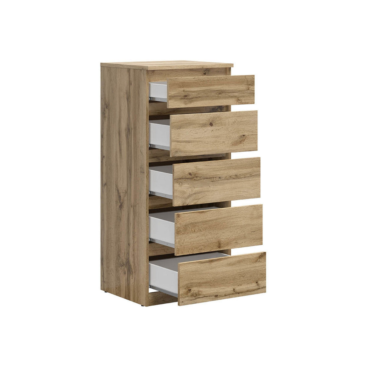 Comoda TETRIX, stejar wotan, PAL, 50x45x115 cm