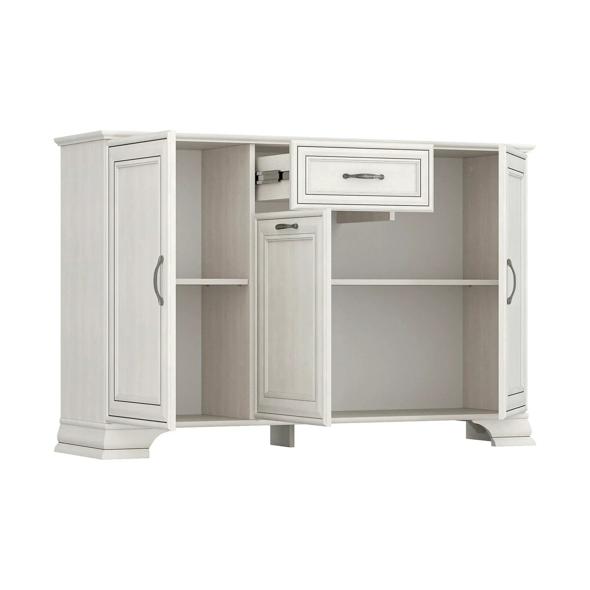 Comoda TIFFANY II, grej, PAL, 139x37x90 cm