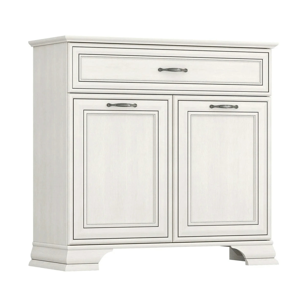 Comoda TIFFANY II, grej, PAL laminat, 94x37x90 cm