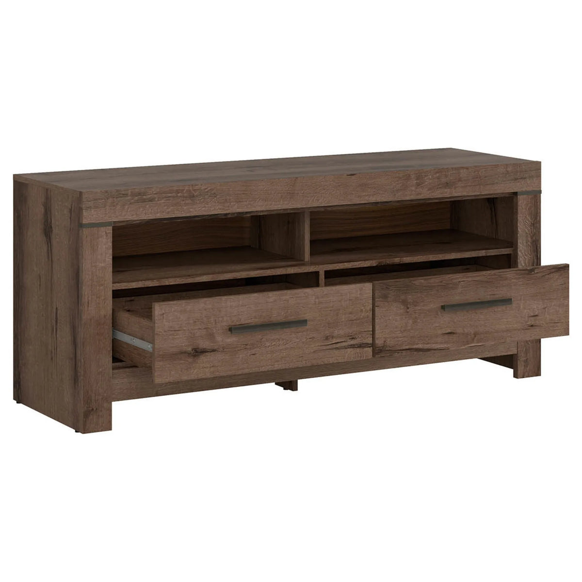 Comoda TV BALIN, stejar, PAL, 140x45x61 cm