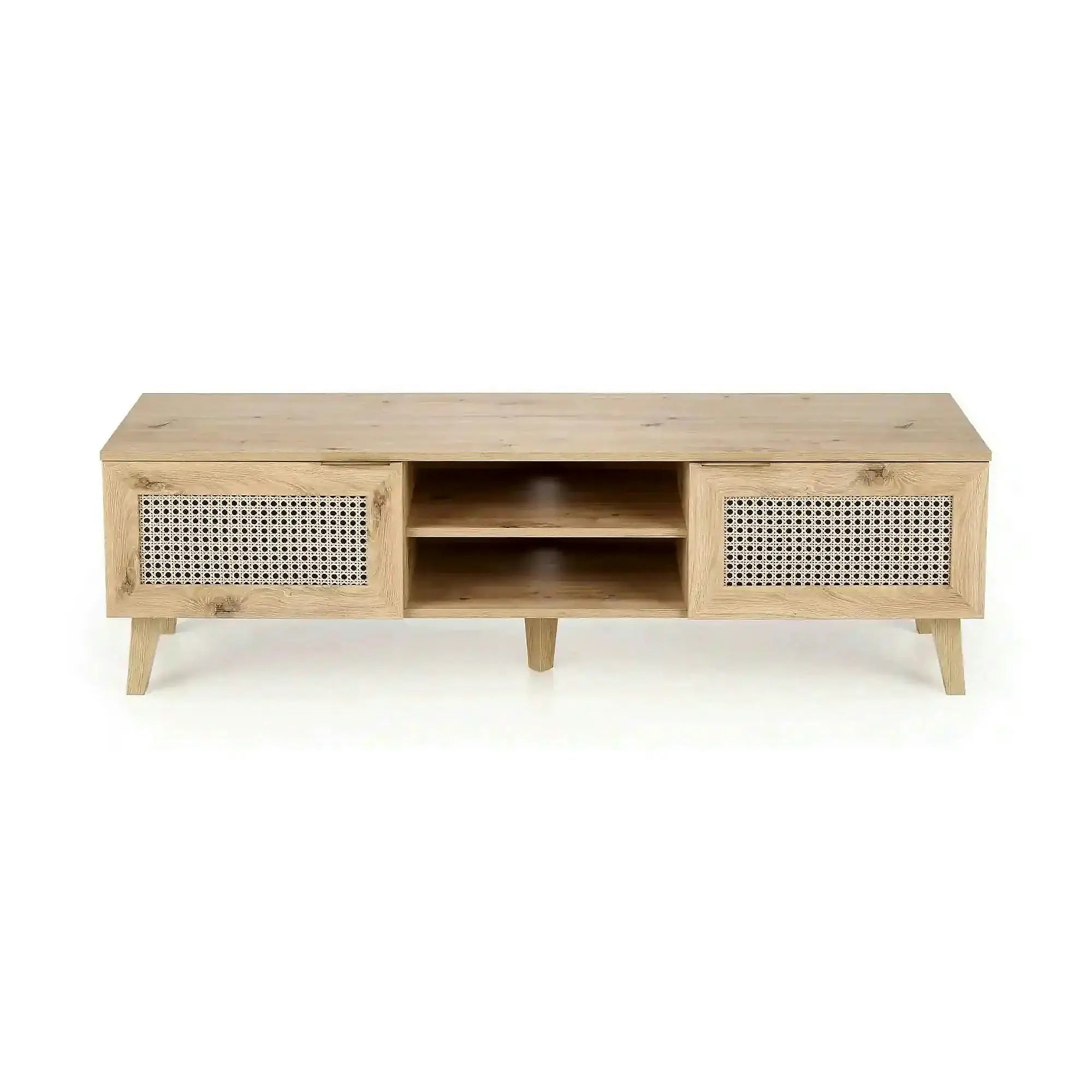 Comoda TV BORNEO, stejar artisan, PAL laminat, 150x40x45 cm