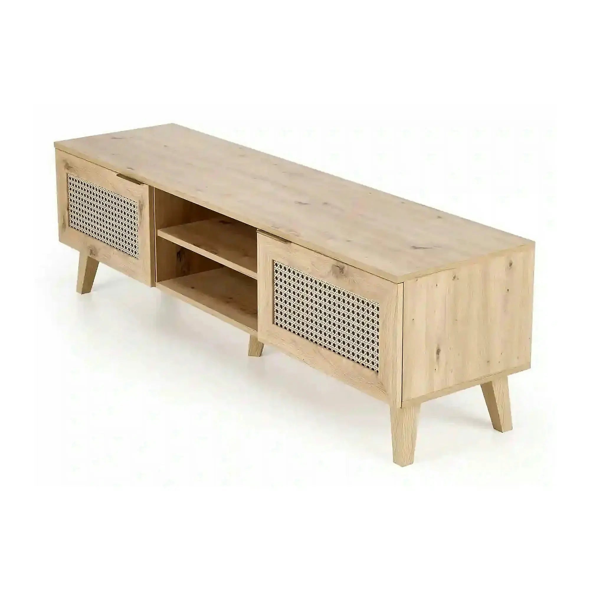 Comoda TV BORNEO, stejar artisan, PAL laminat, 150x40x45 cm