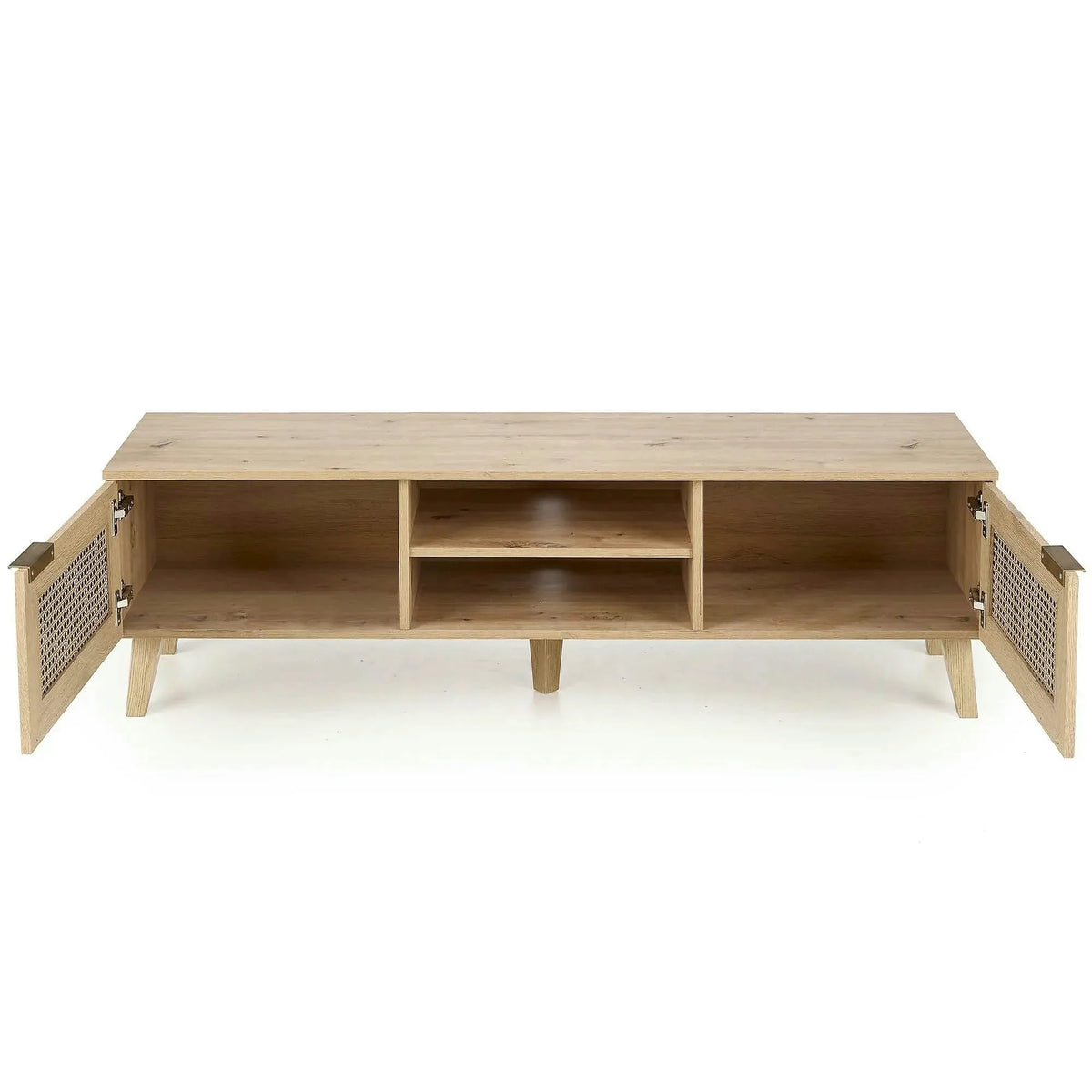 Comoda TV BORNEO, stejar artisan, PAL laminat, 150x40x45 cm