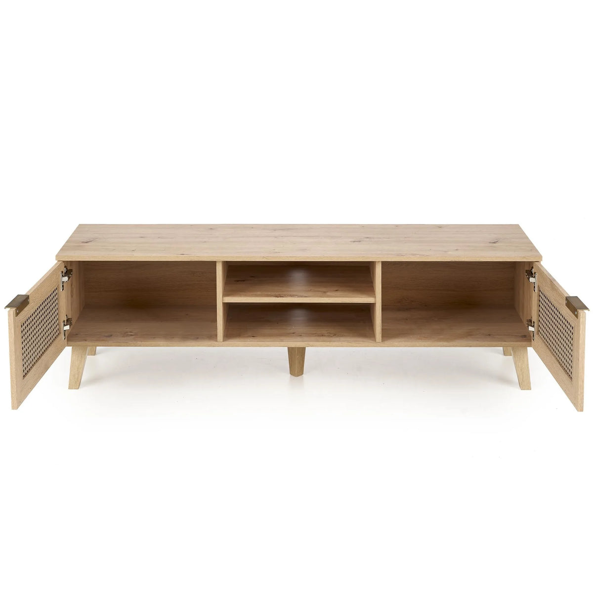 Comoda TV BORNEO, stejar artisan, PAL laminat, 150x40x45 cm