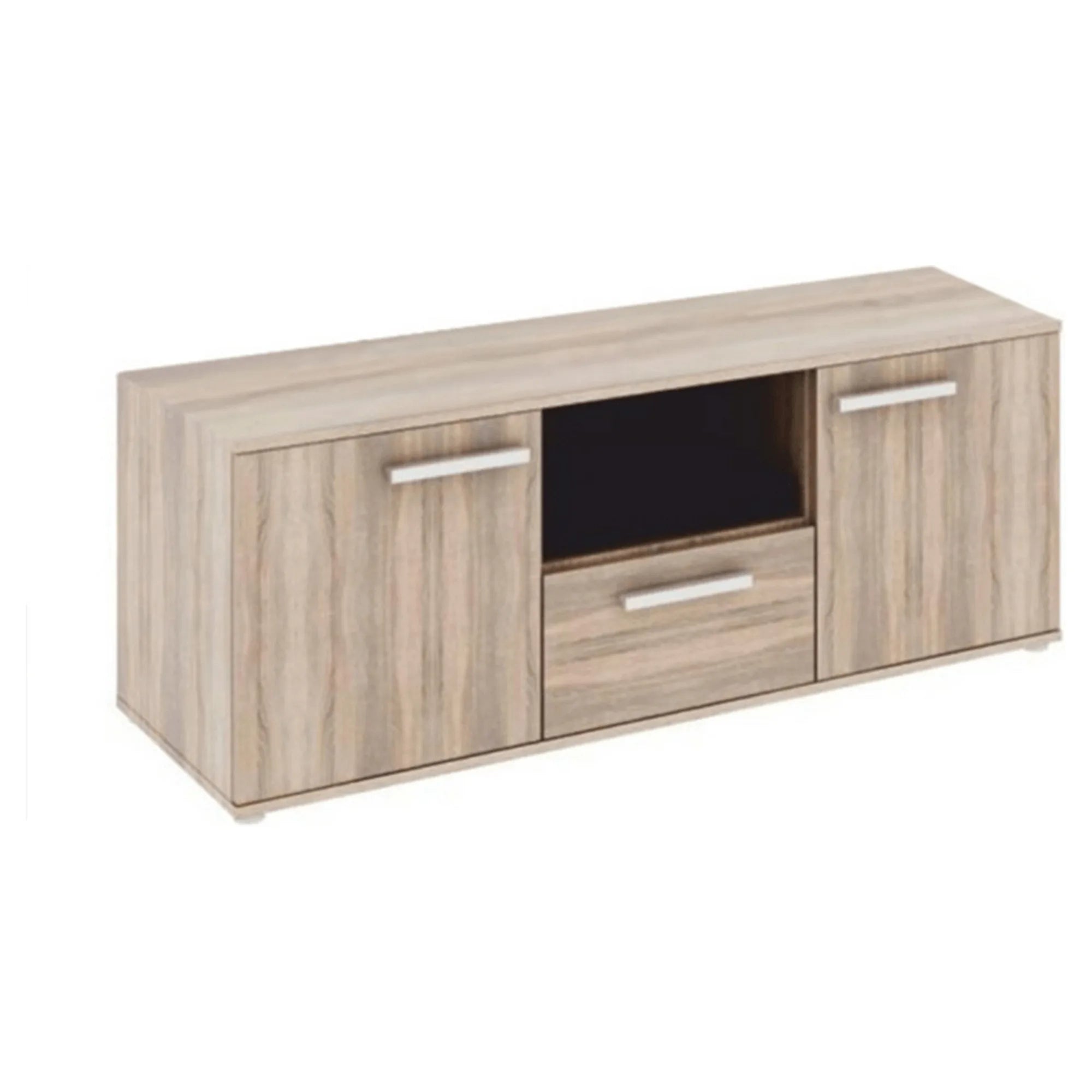 Comoda TV DUNAJ TIPUL10, stejar sonoma, PAL melaminat, 135x51x47 cm