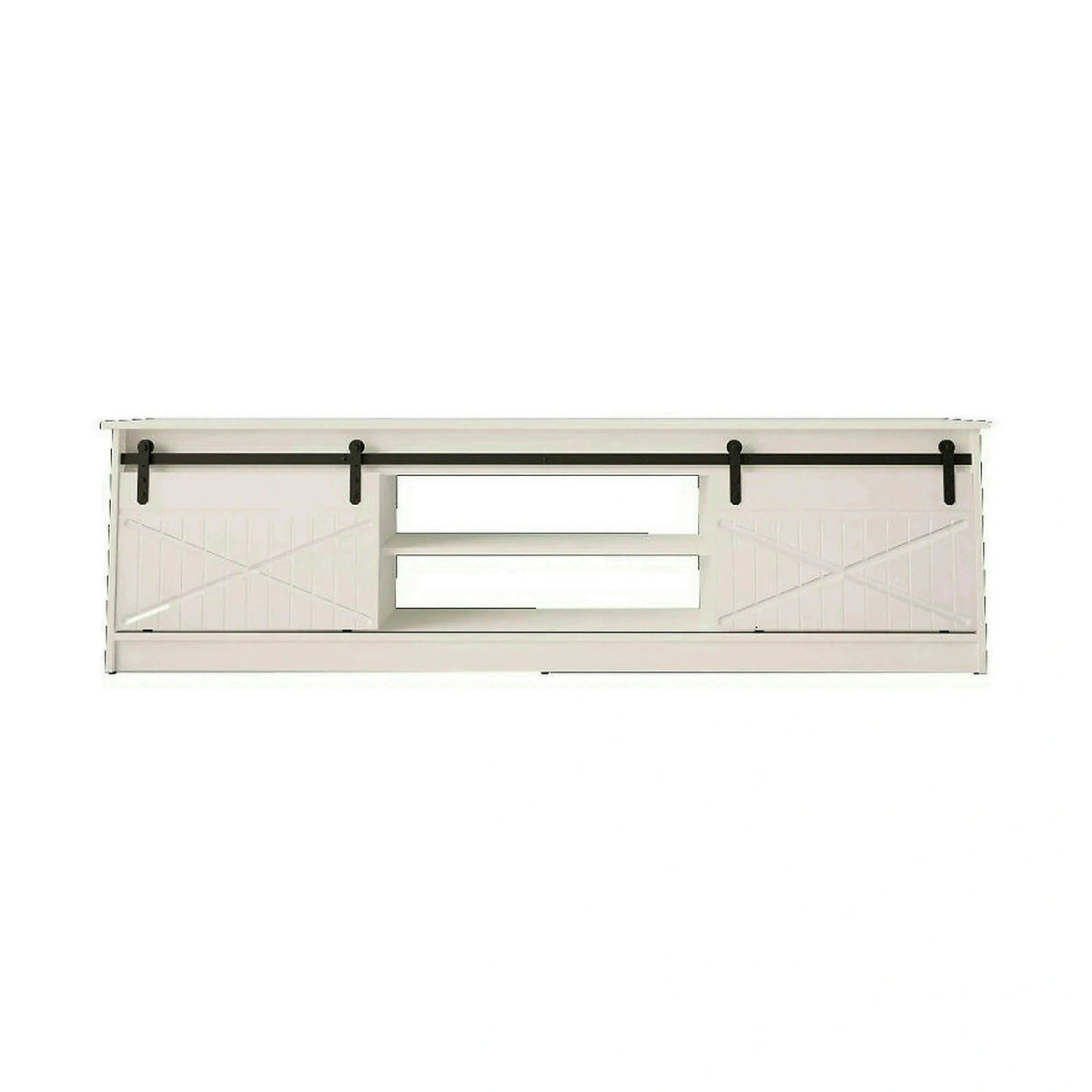 Comoda TV GRANERO, alb, PAL laminat, 200x35x57 cm