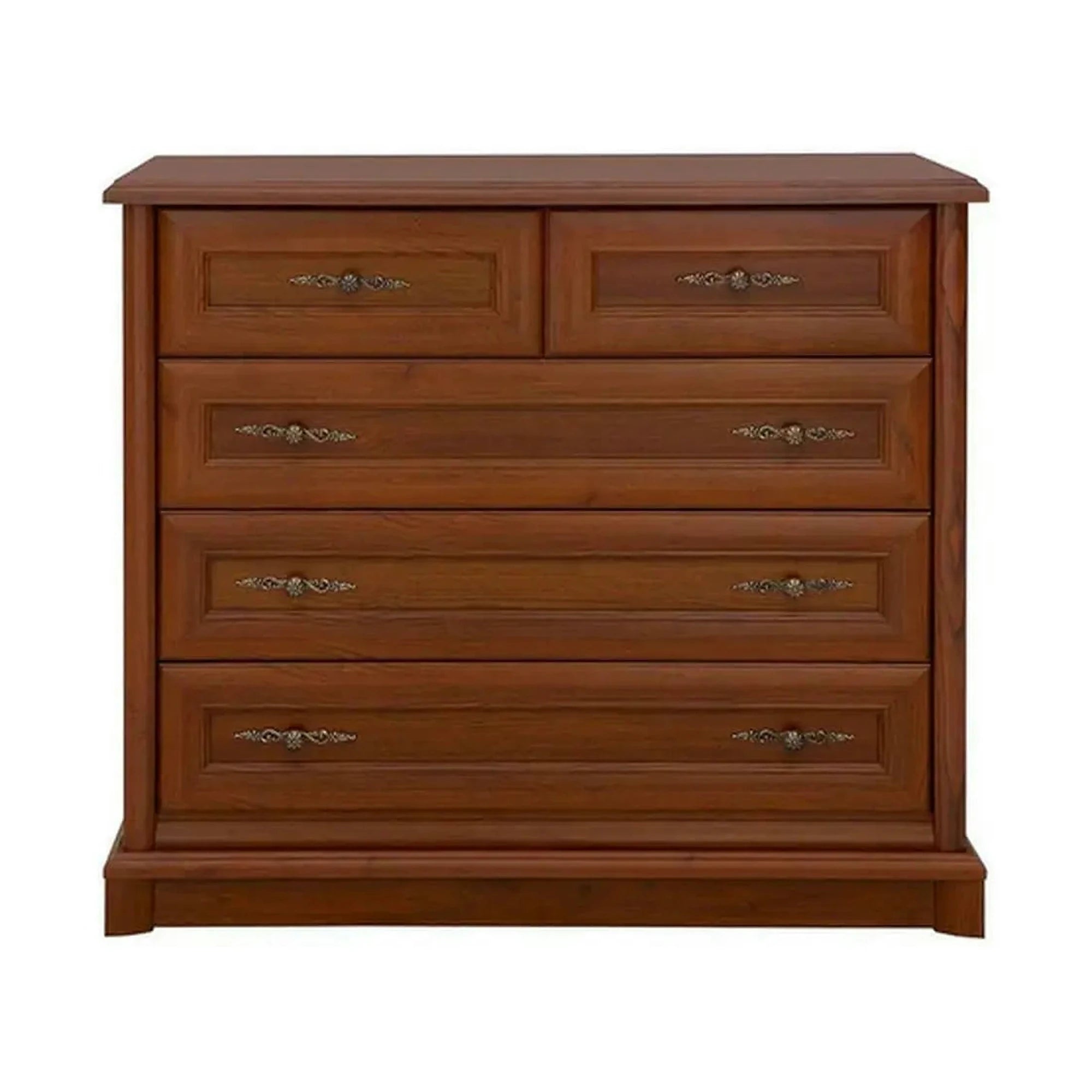 Comoda TV KENT EKOM5S, castan, PAL, 101x45x91 cm