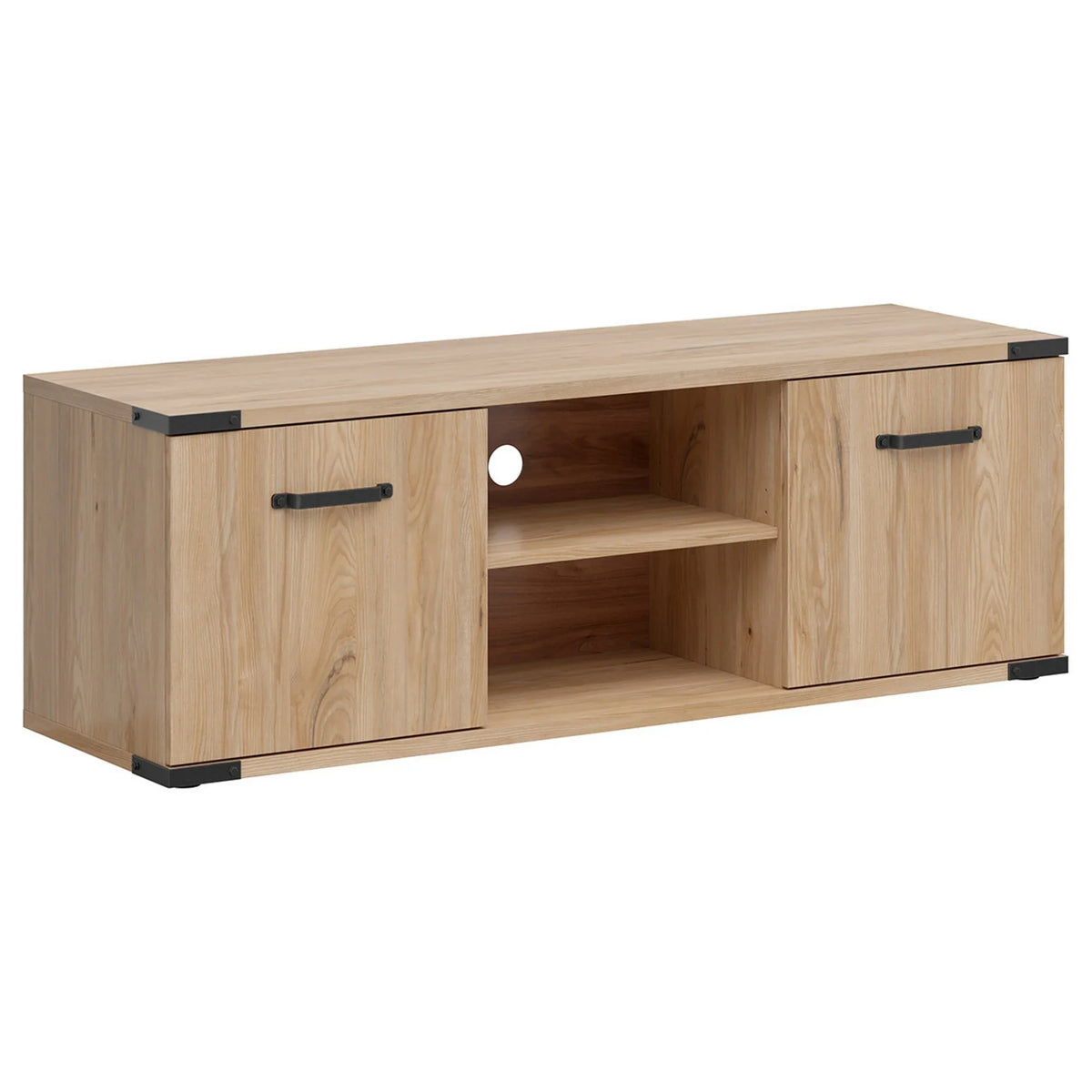 Comoda TV LARA, stejar, PAL laminat, 150x46x51 cm